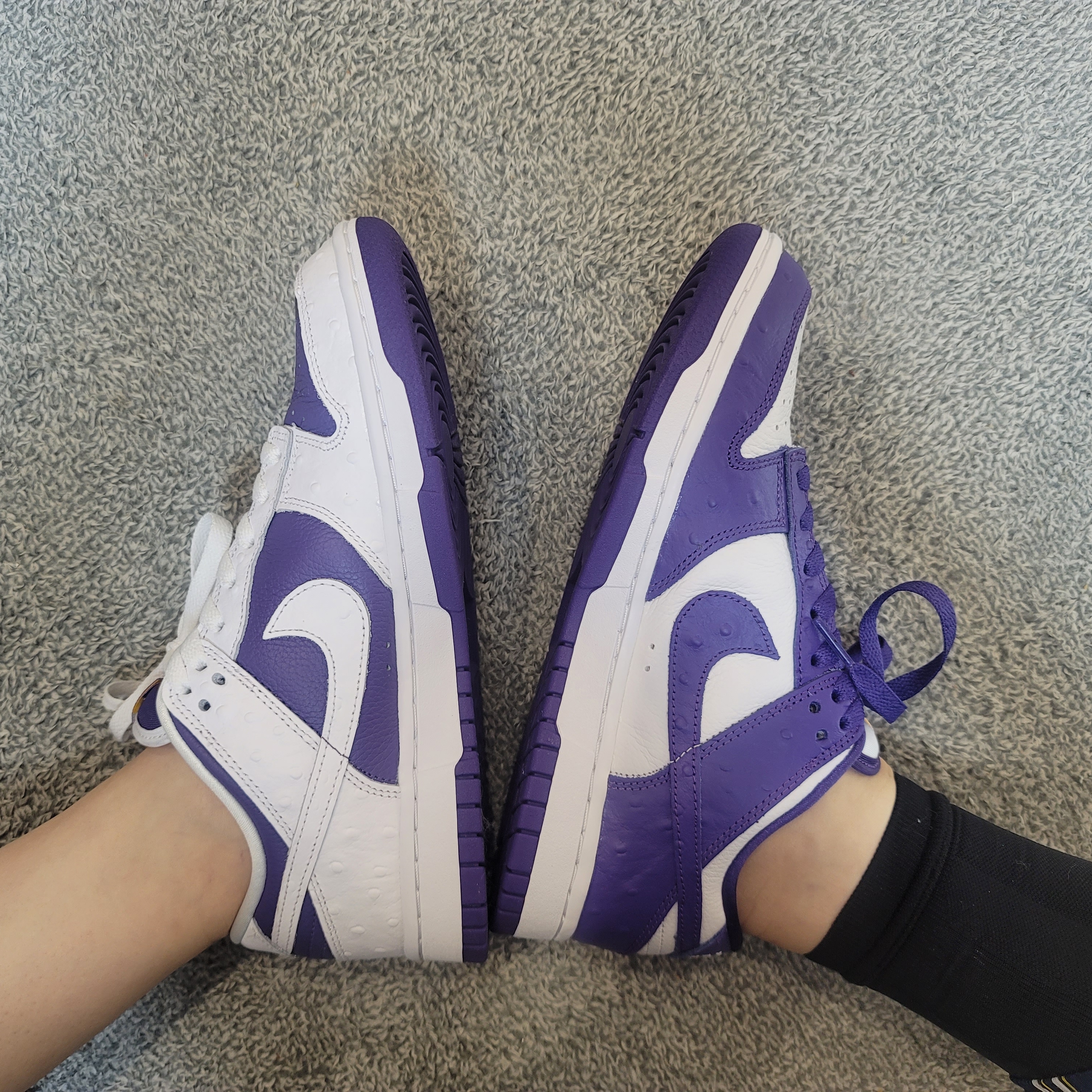 (W) Nike Dunk Low SE Flip 착용 스타일 - 5