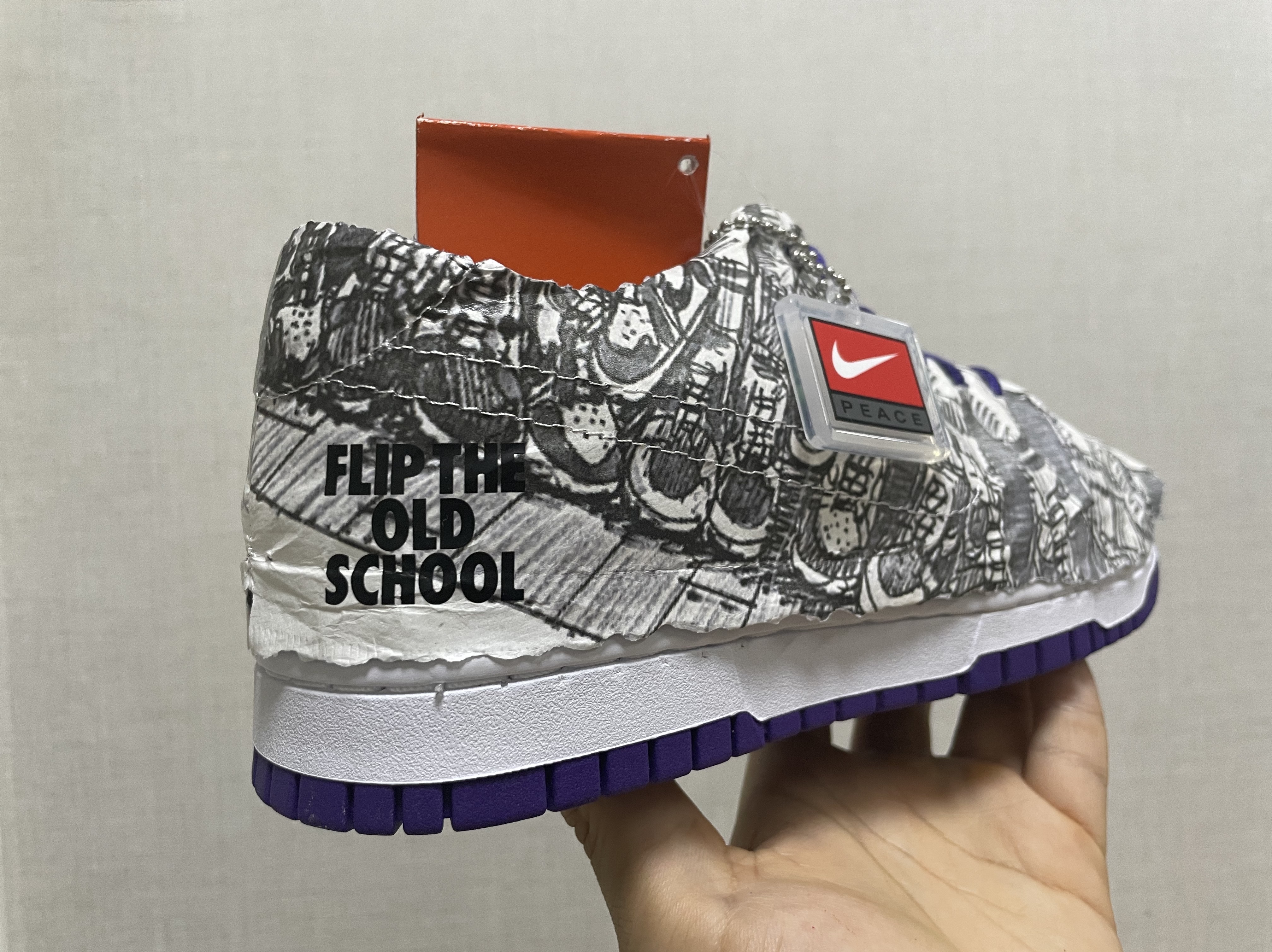(W) Nike Dunk Low SE Flip 착용 스타일 - 2