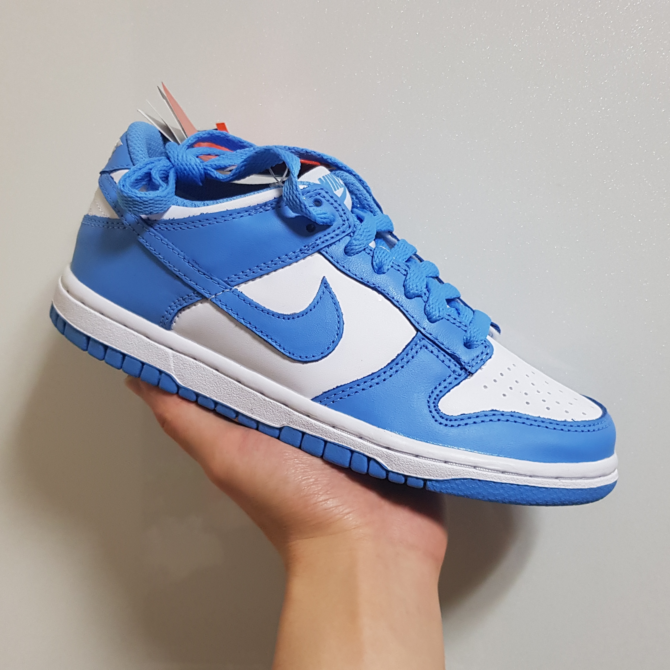 (GS) Nike Dunk Low University Blue 착용 스타일