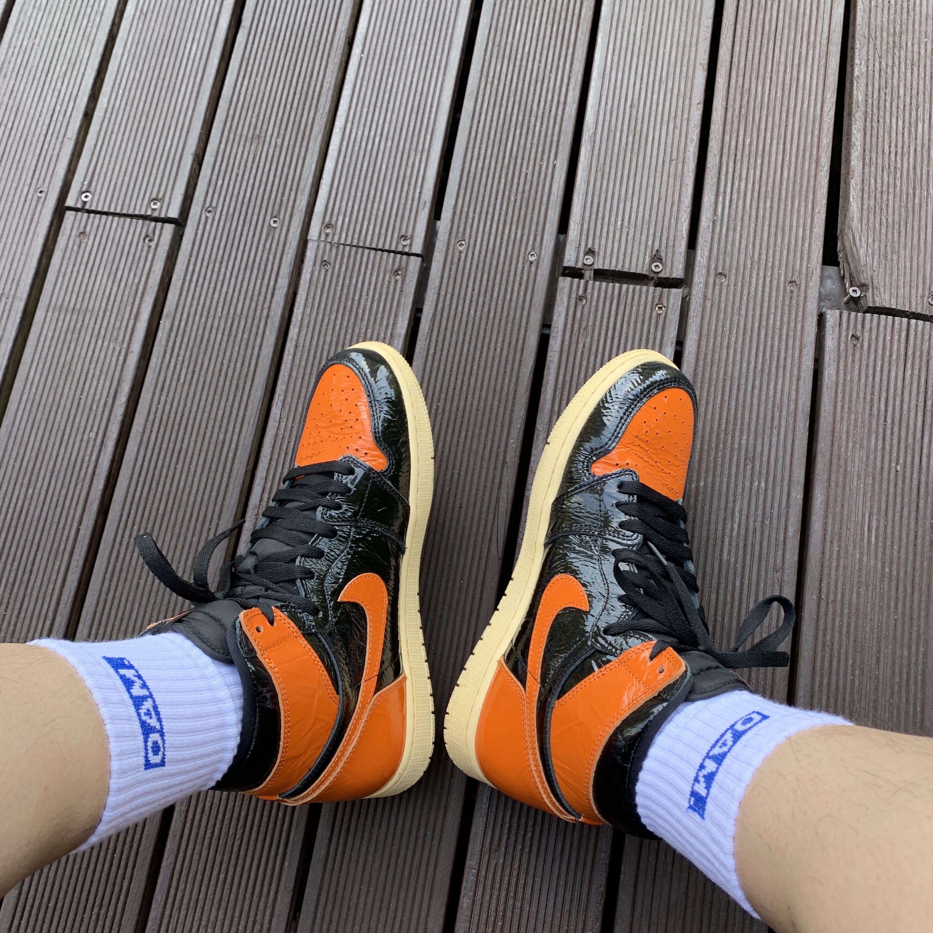 Jordan 1 Retro High Shattered Backboard 3.0 착용 스타일
