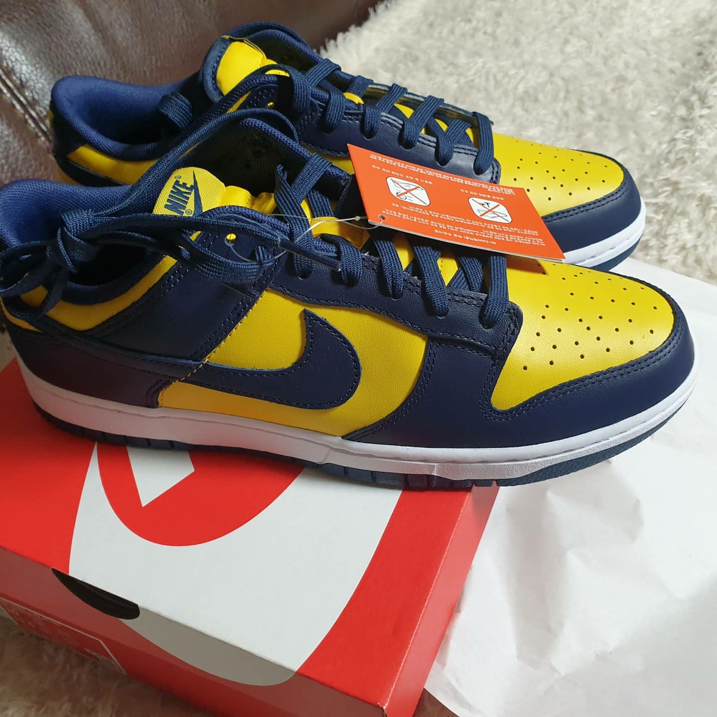 Nike Dunk Low Retro Varsity Maize 착용 스타일 - 1