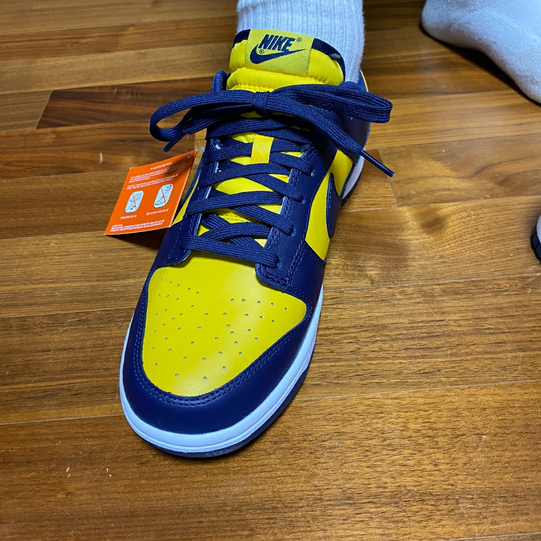 Nike Dunk Low Retro Varsity Maize 착용 스타일 - 3