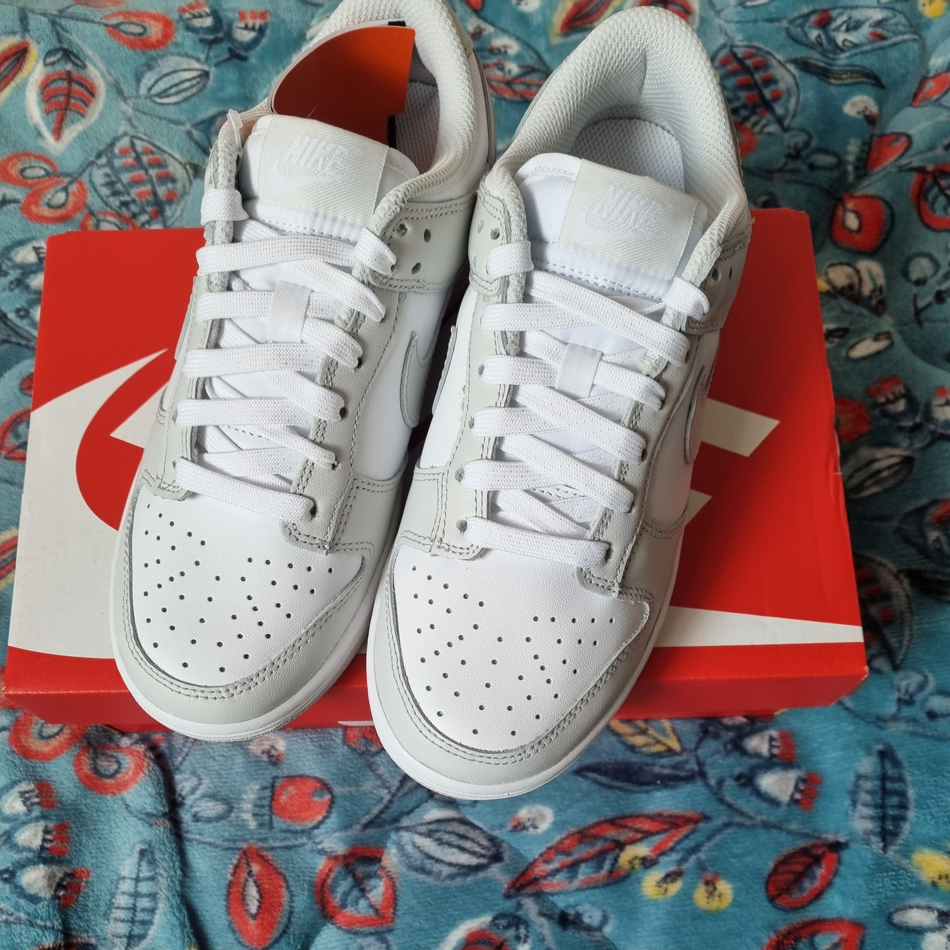 (W) Nike Dunk Low Photon Dust 착용 스타일 - 3