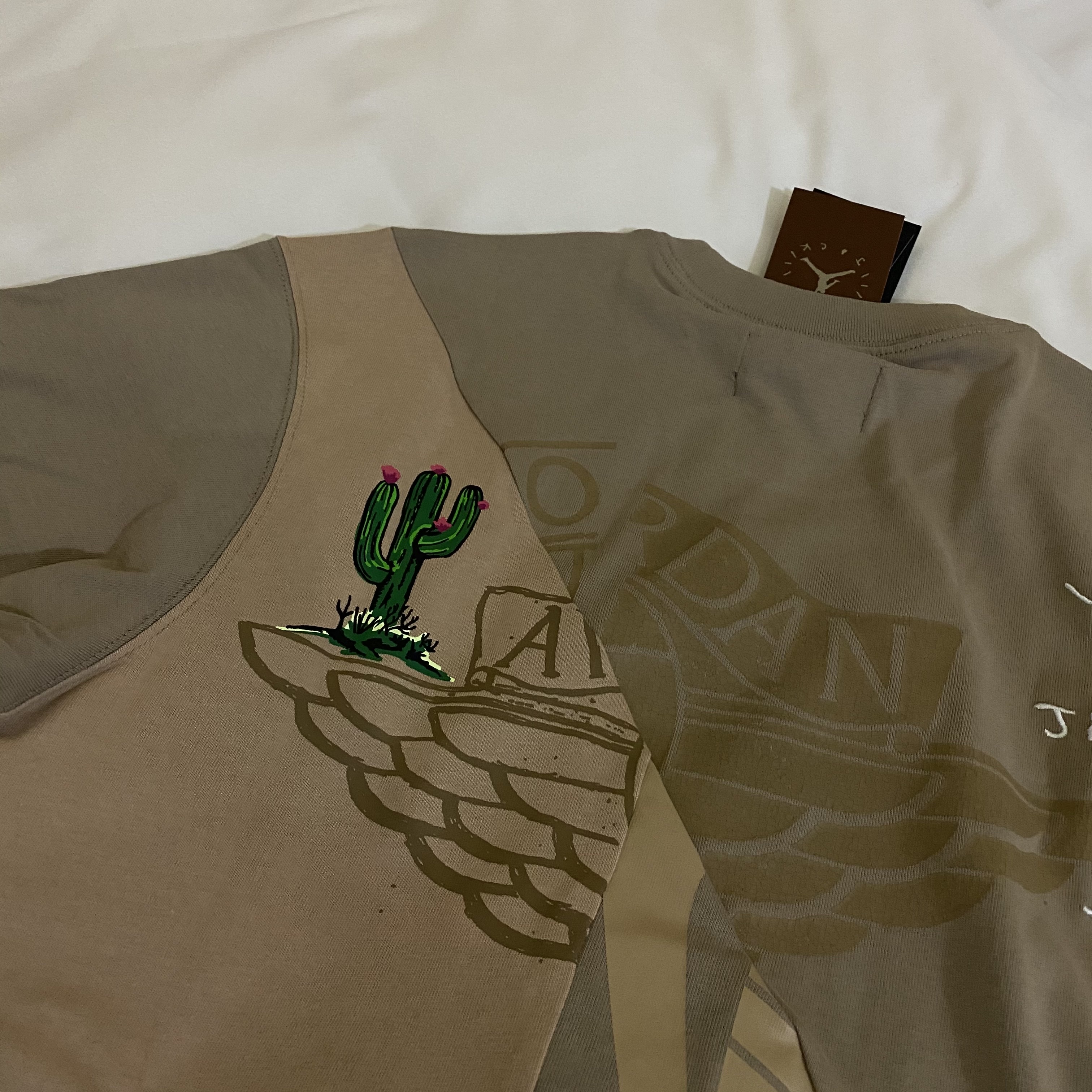 Jordan x Travis Scott S/S Top - Asia 착용 스타일 - 2
