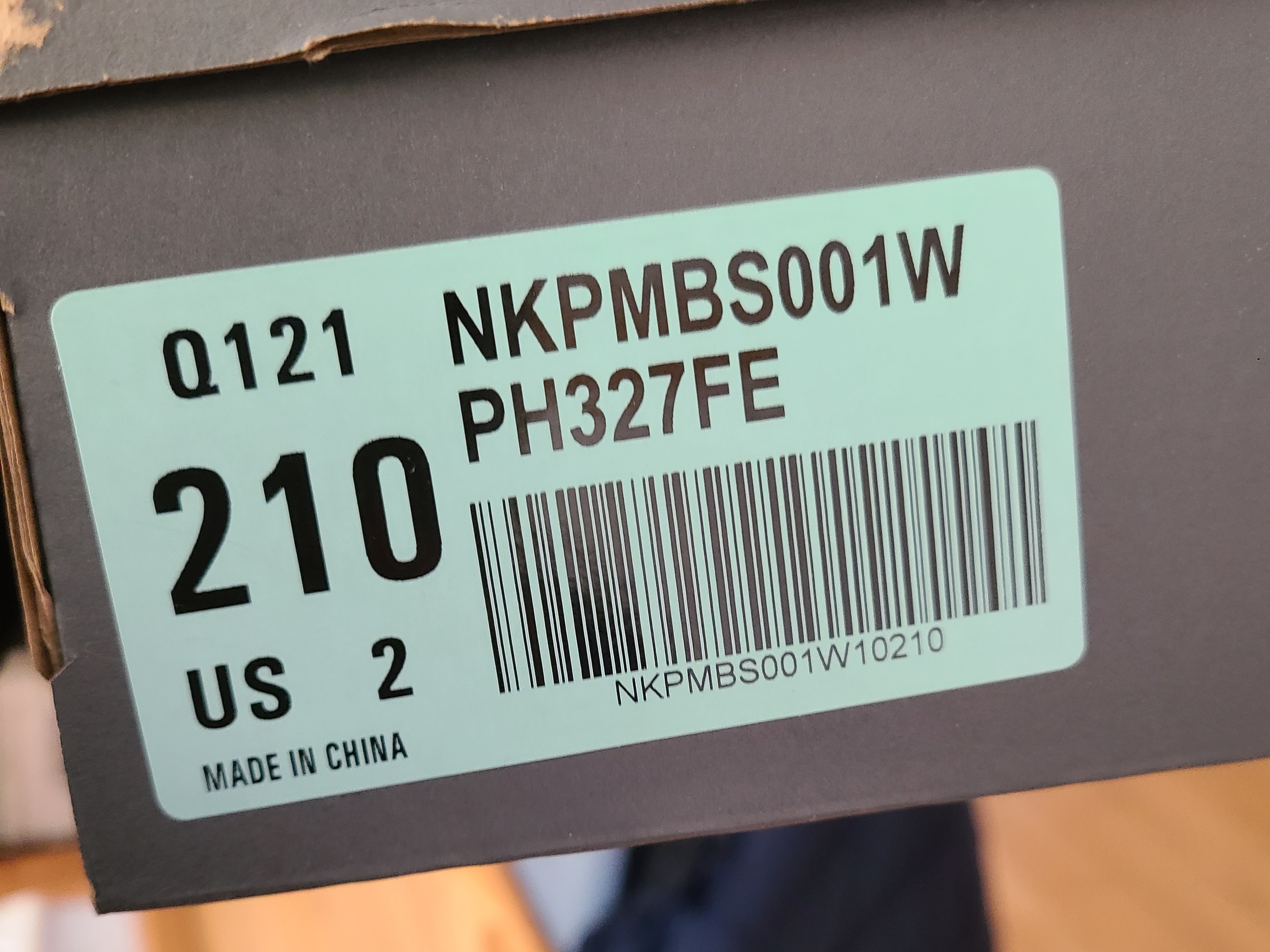 (PS) New Balance 327 White Black 착용 스타일 - 2