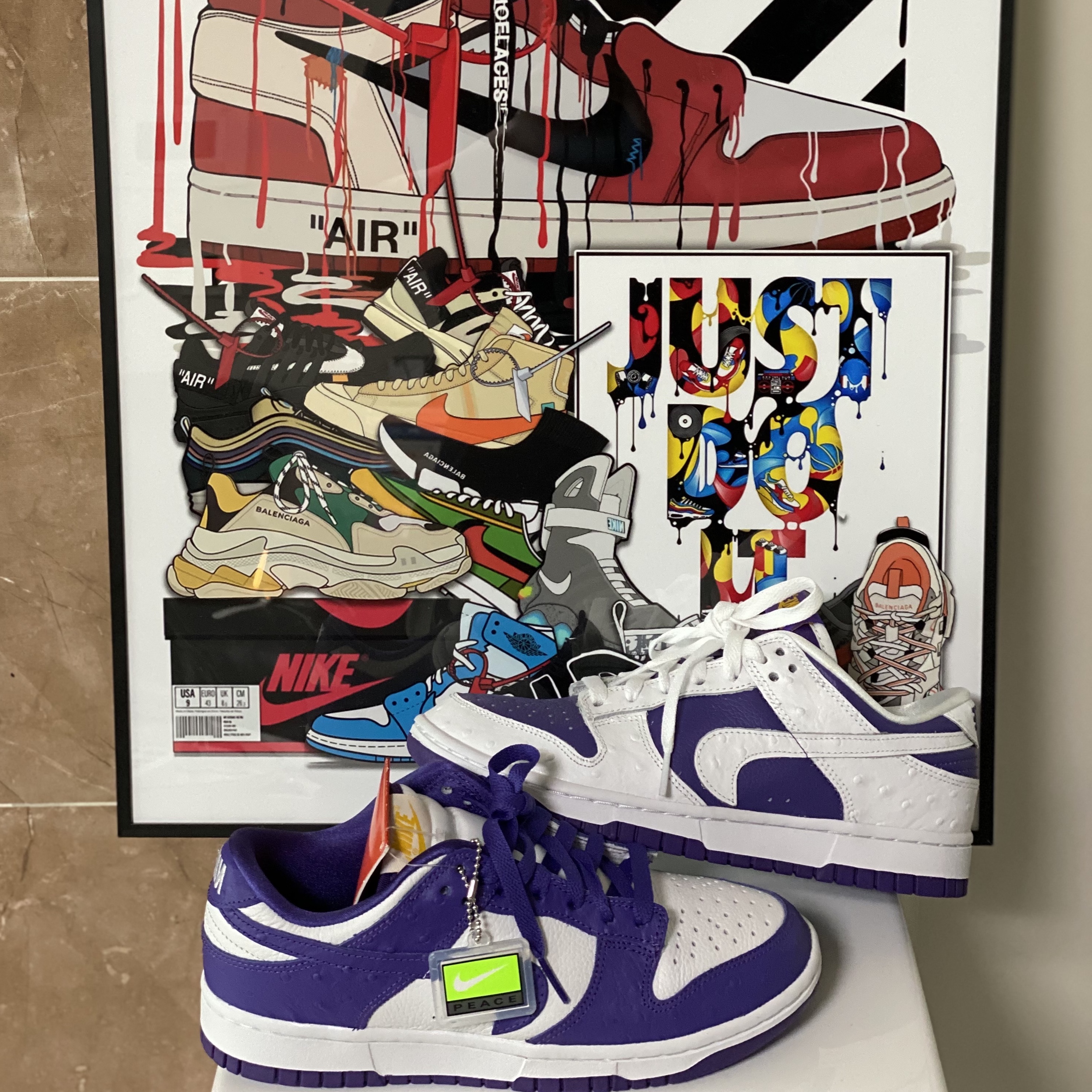 (W) Nike Dunk Low SE Flip 착용 스타일 - 1