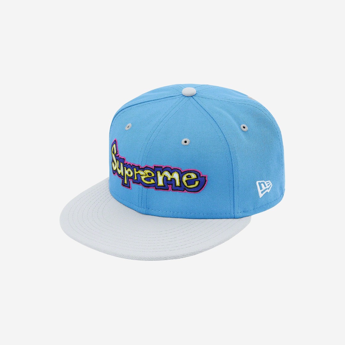 Supreme Gonz Logo New Era Light Blue - 21SS 상세 이미지 1