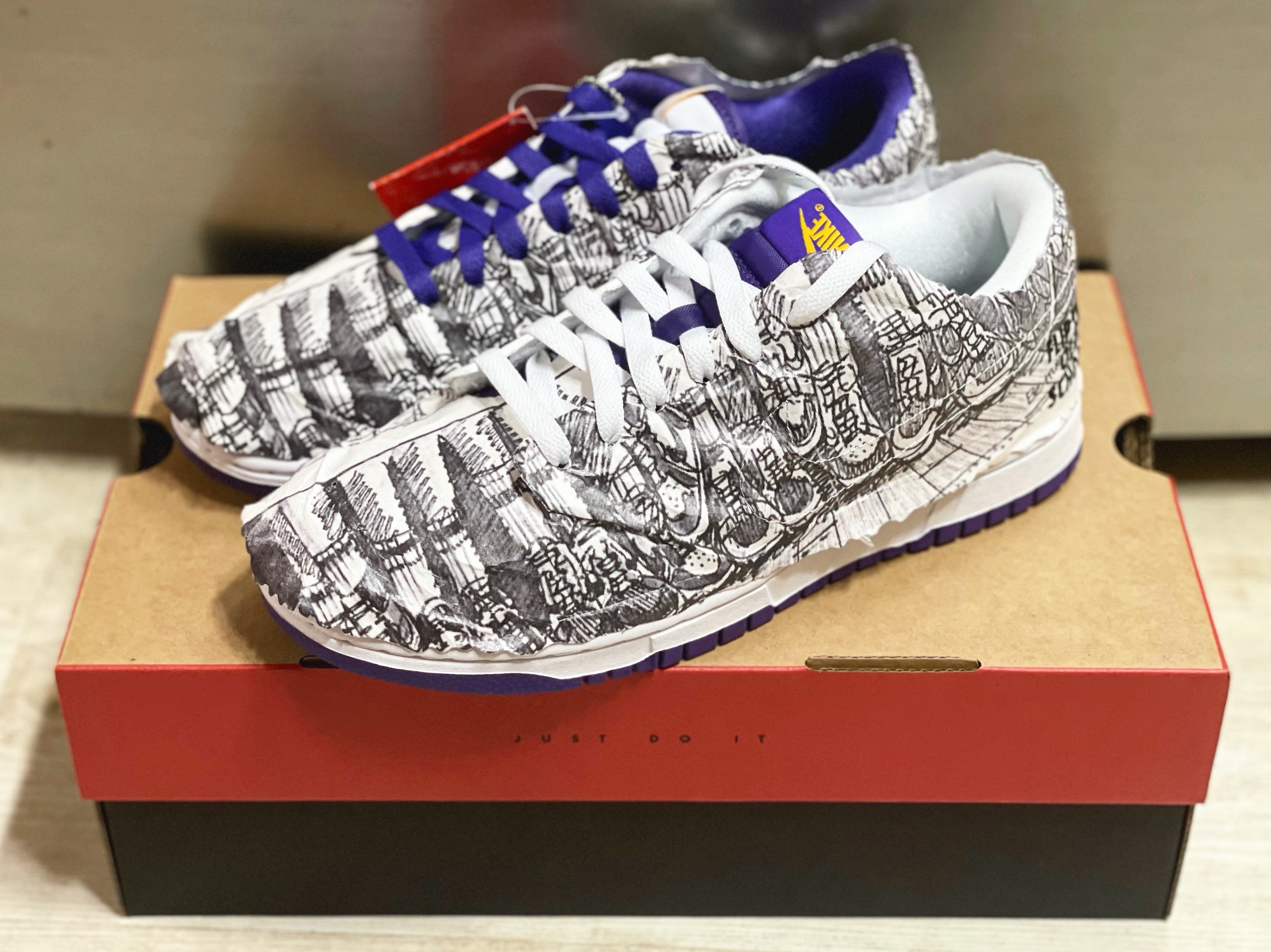 (W) Nike Dunk Low SE Flip 착용 스타일