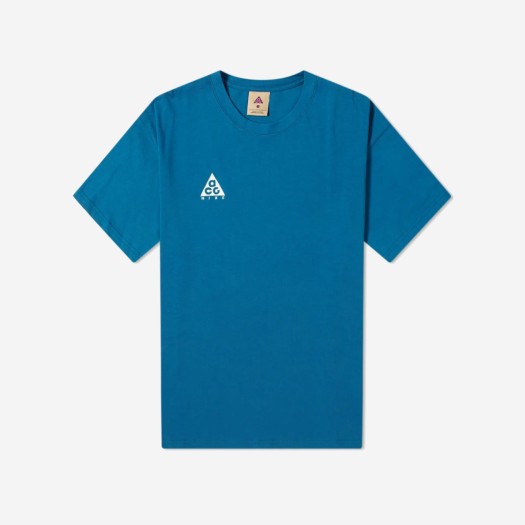 나이키 ACG 로고 티셔츠 블루 포스 베얼리 볼트 - 아시아