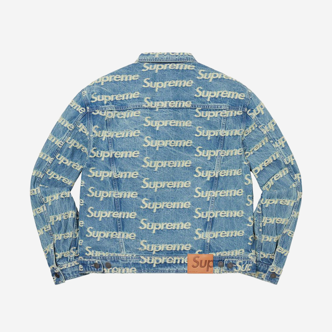 Supreme Frayed Logos Denim TruckerJacket｜メンズ