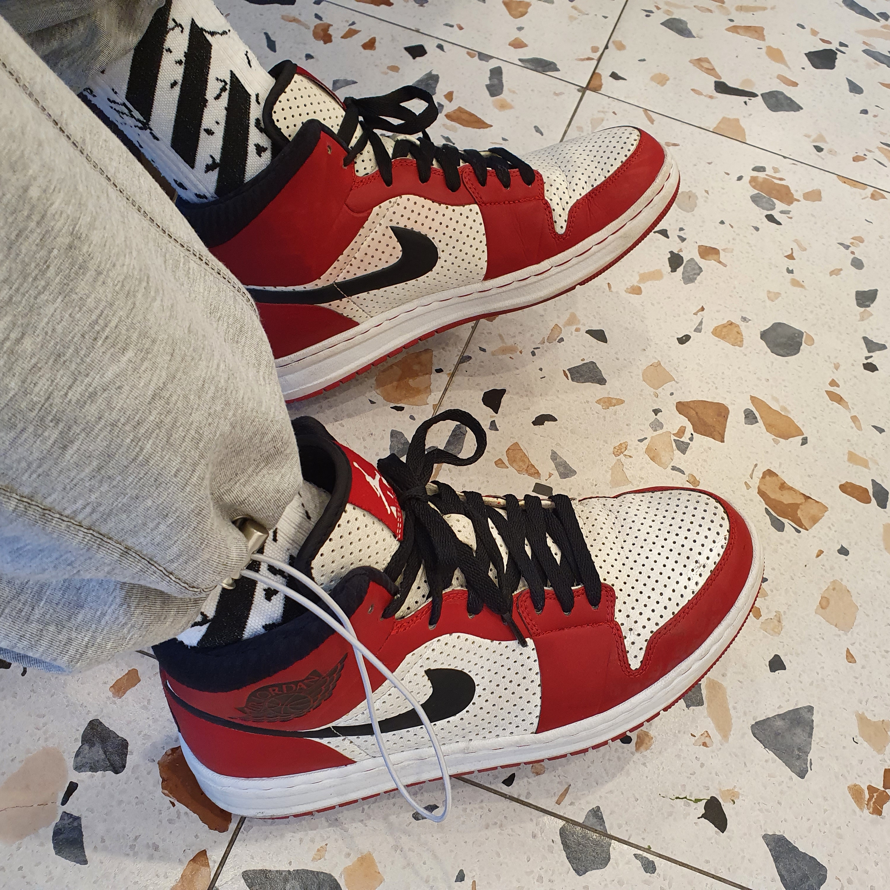 Jordan Alpha 1 Chicago 착용 스타일 - 1