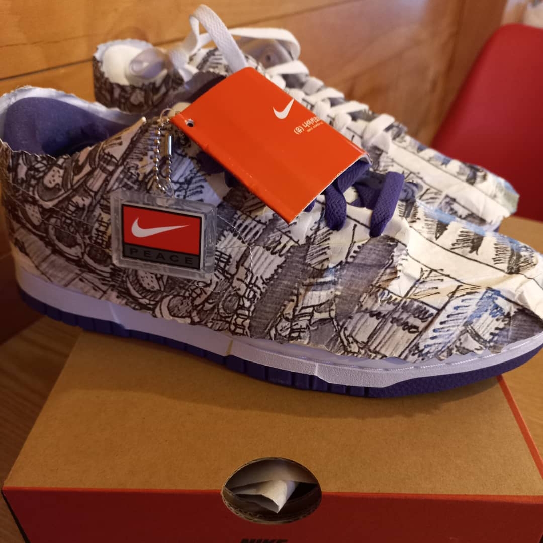 (W) Nike Dunk Low SE Flip 착용 스타일 - 3
