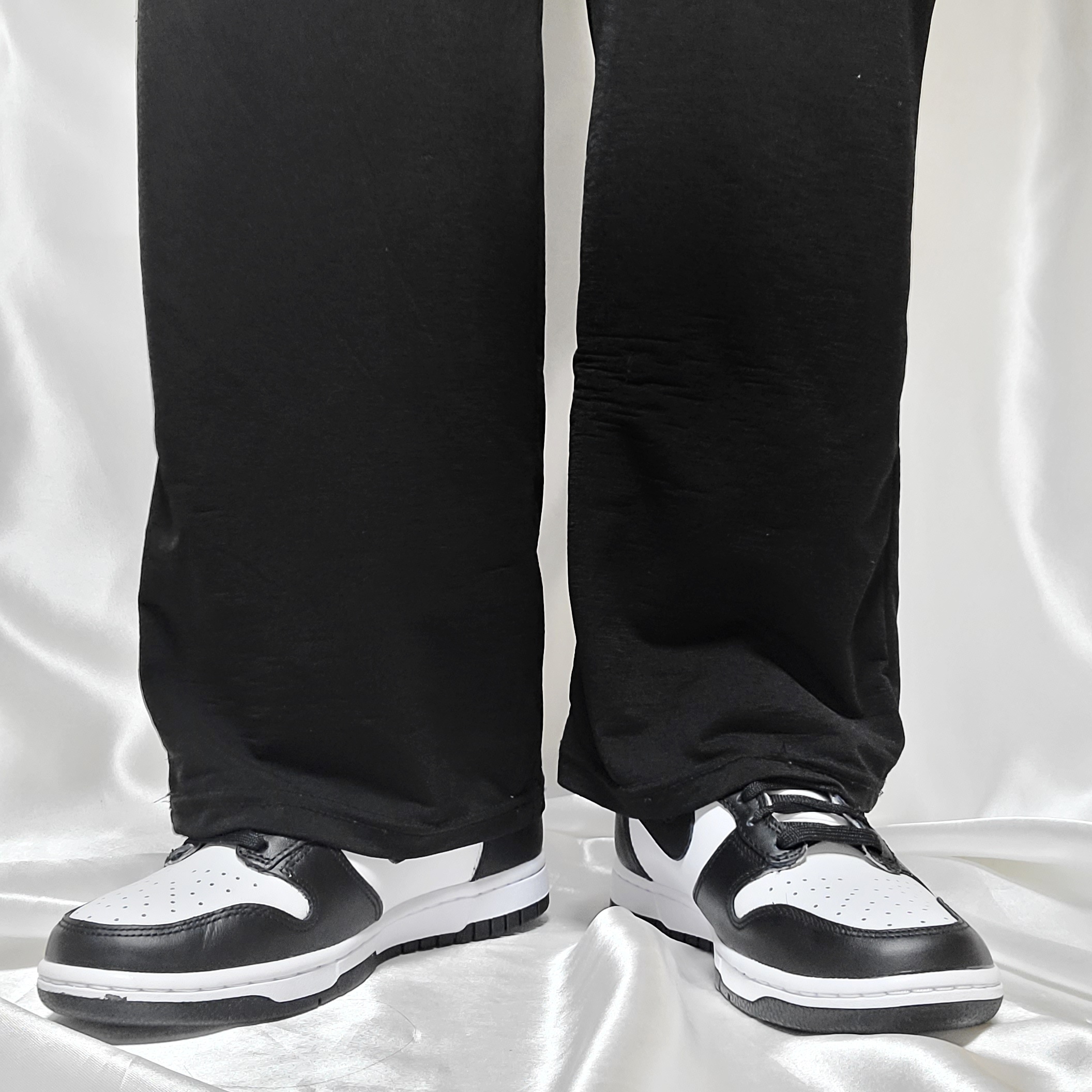 Nike Dunk High Retro Black and White, (W) Nike Dunk High Black and White 착용 스타일 - 4