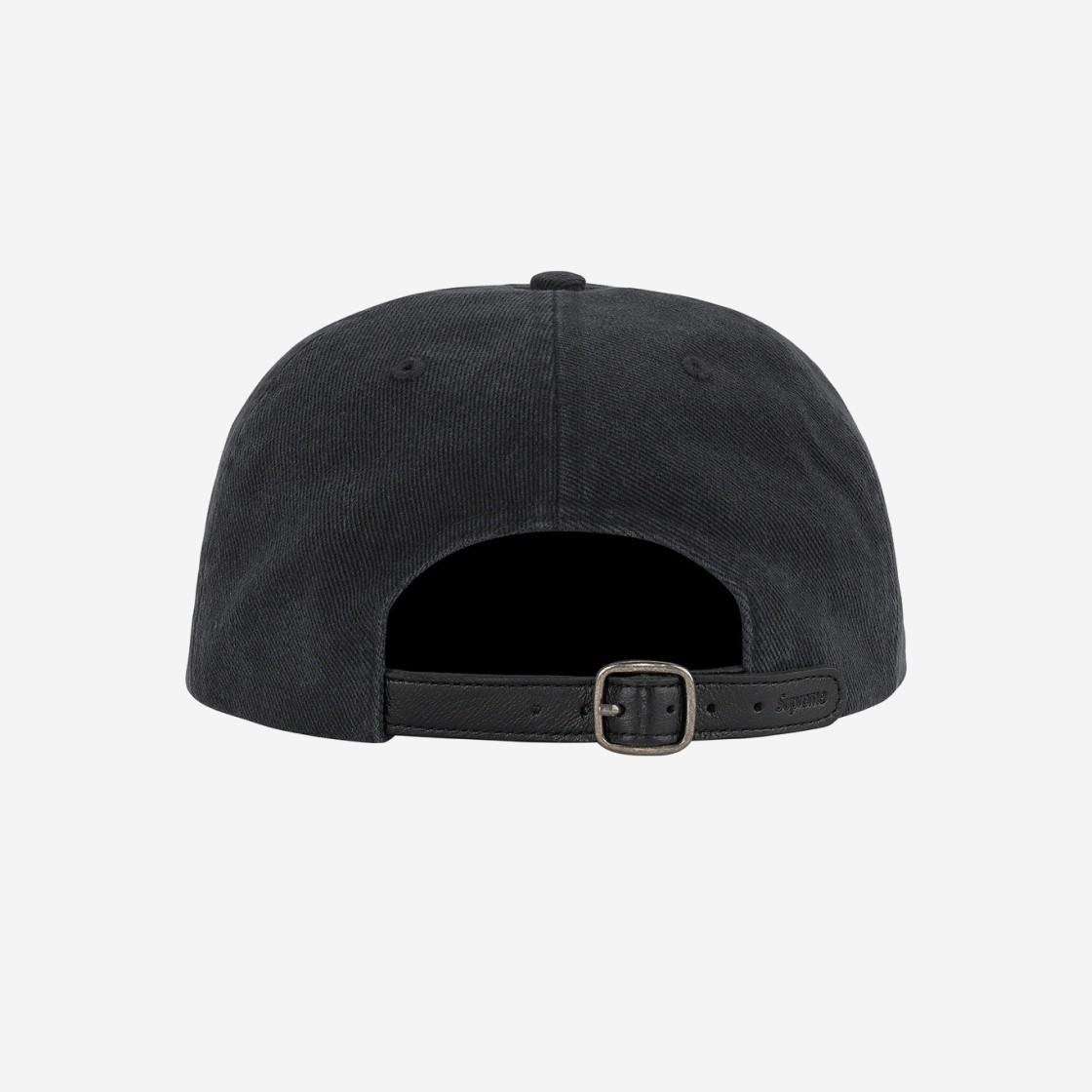 Supreme Classic Logo 6-Panel Black - 21SS 상세 이미지 2