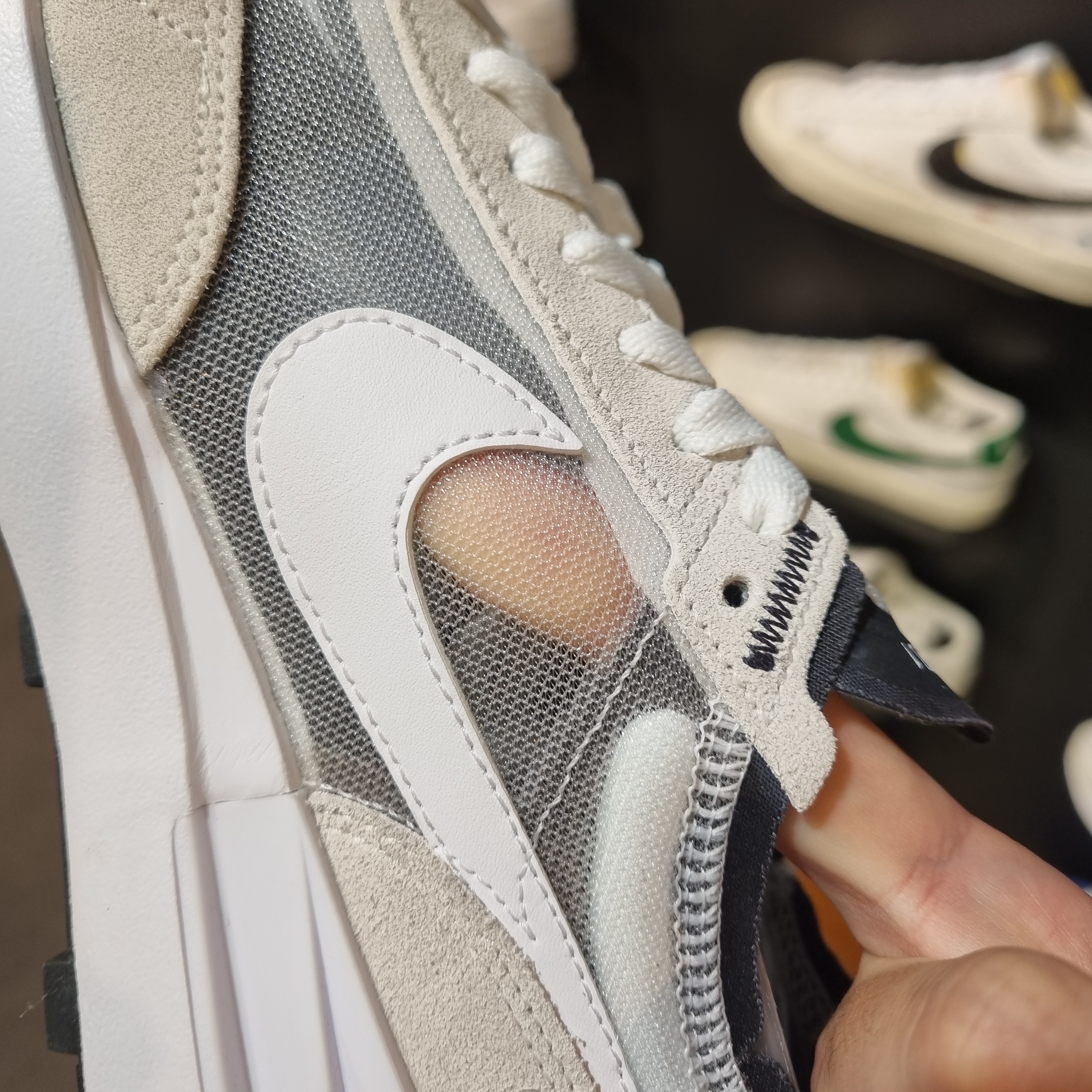 Nike Waffle One Infinite Lilac 착용 스타일