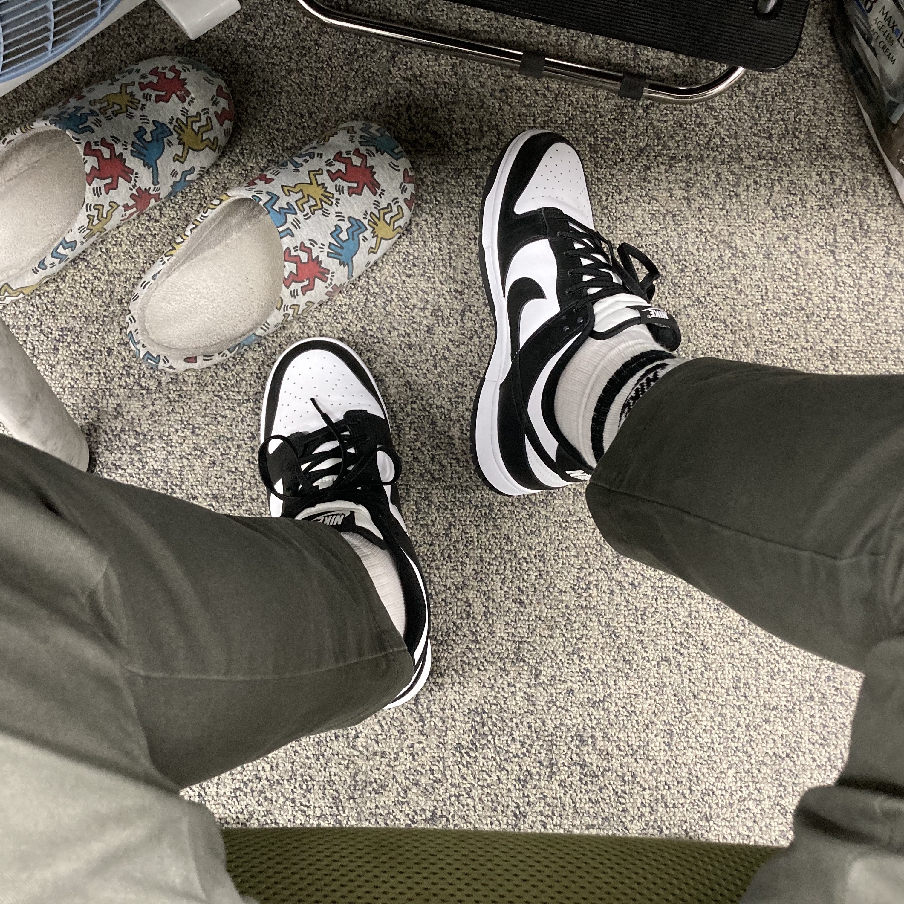 Nike Dunk Low Retro Black 착용 스타일