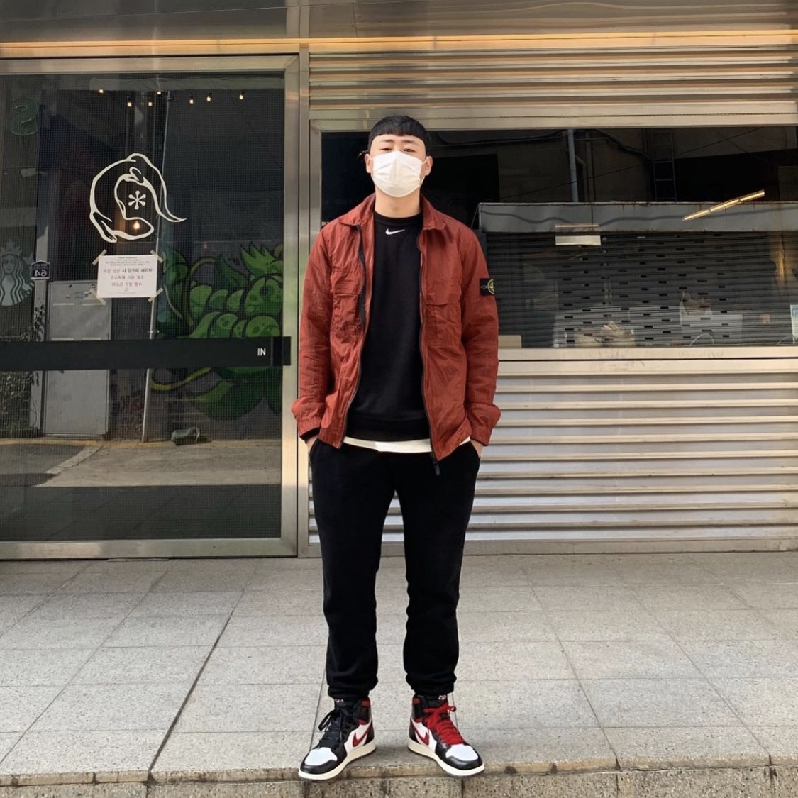 Jordan 1 Retro High OG Gym Red 착용 스타일