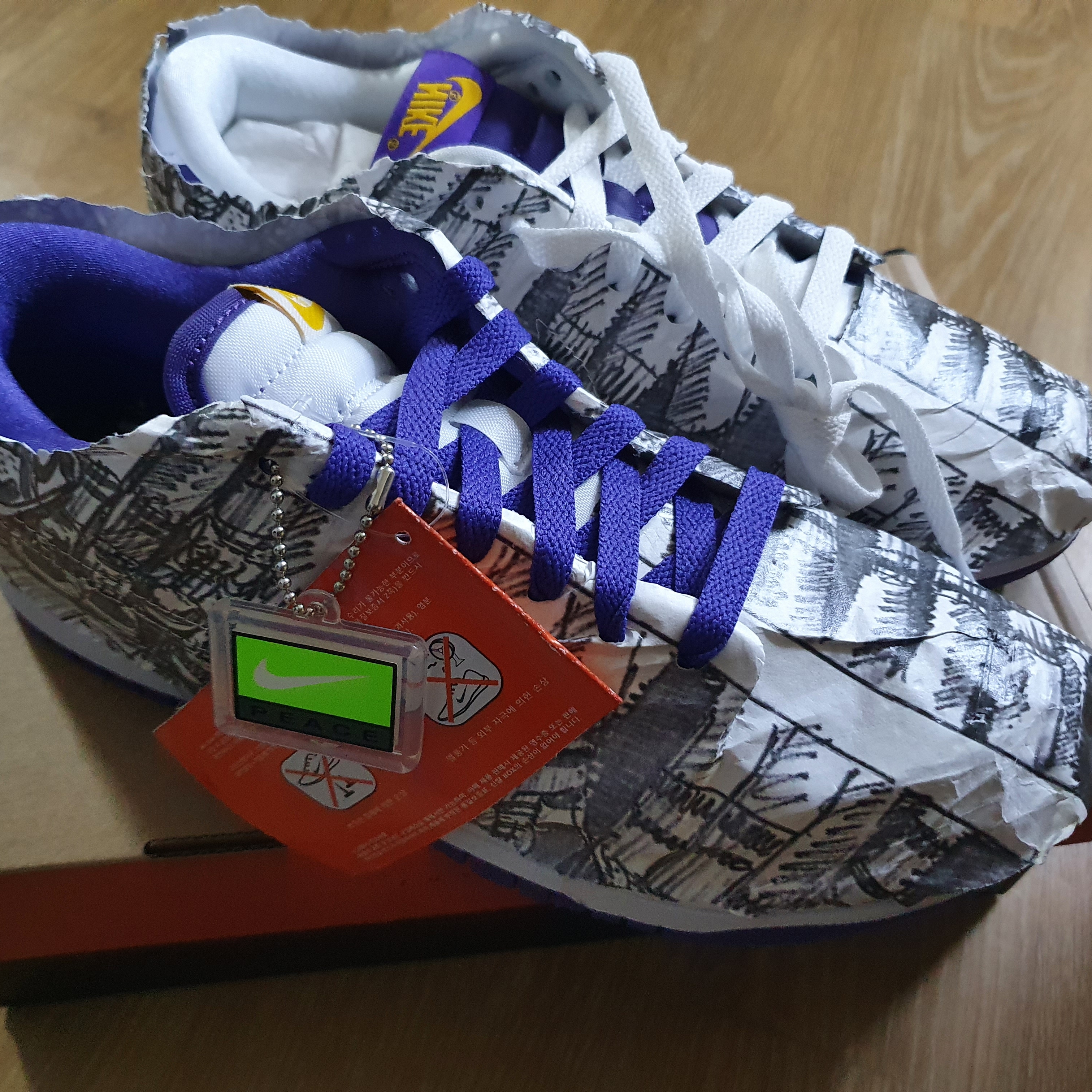 (W) Nike Dunk Low SE Flip 착용 스타일