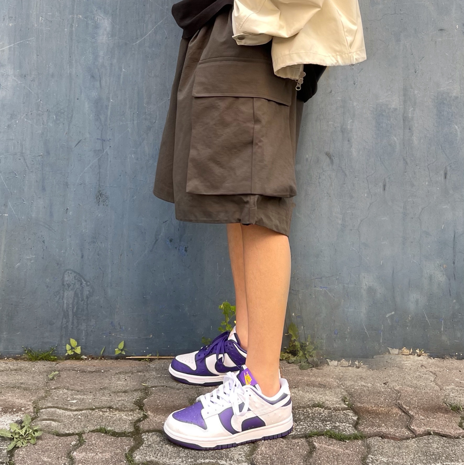 (W) Nike Dunk Low SE Flip 착용 스타일 - 2