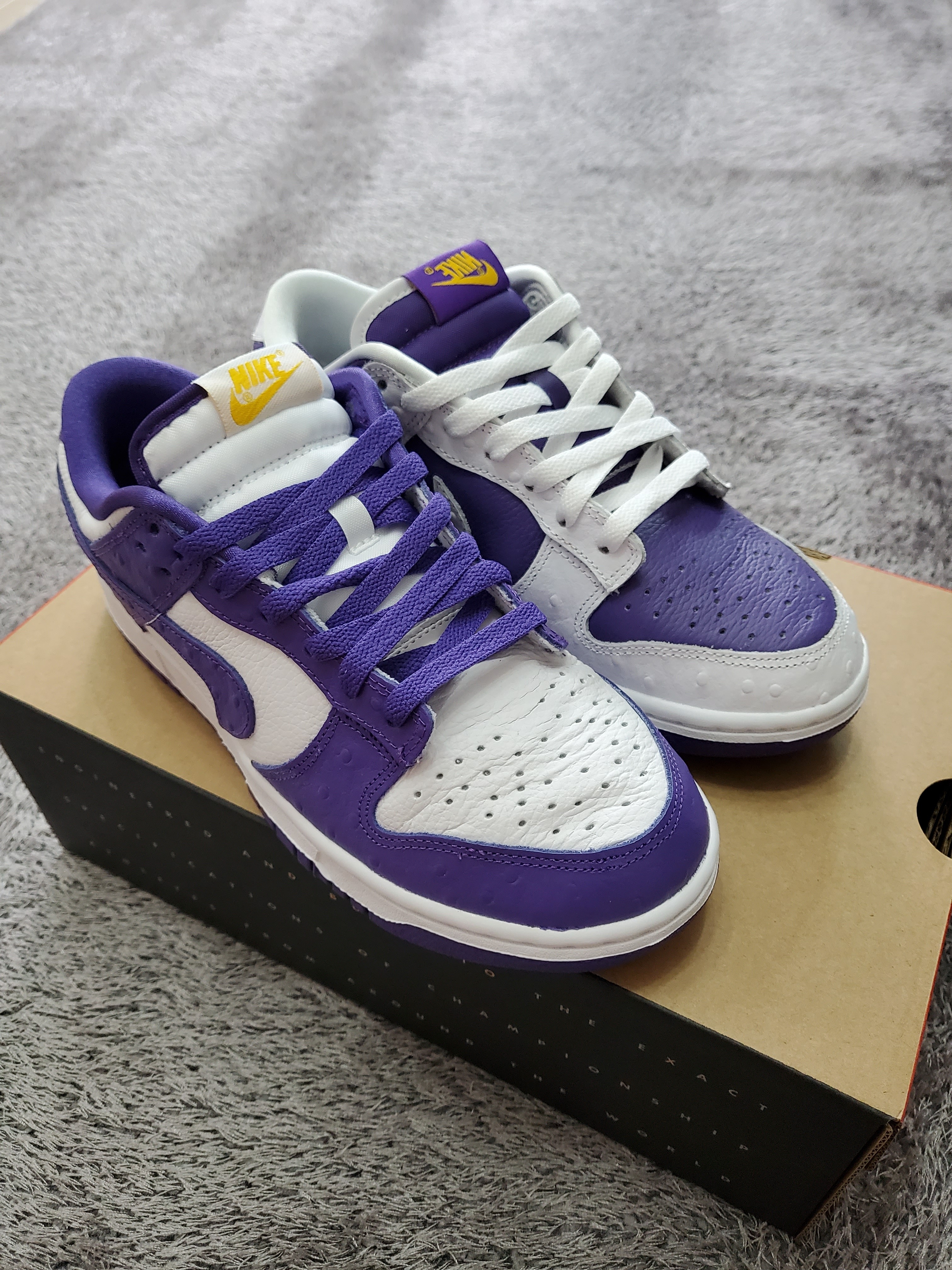 (W) Nike Dunk Low SE Flip 착용 스타일 - 1