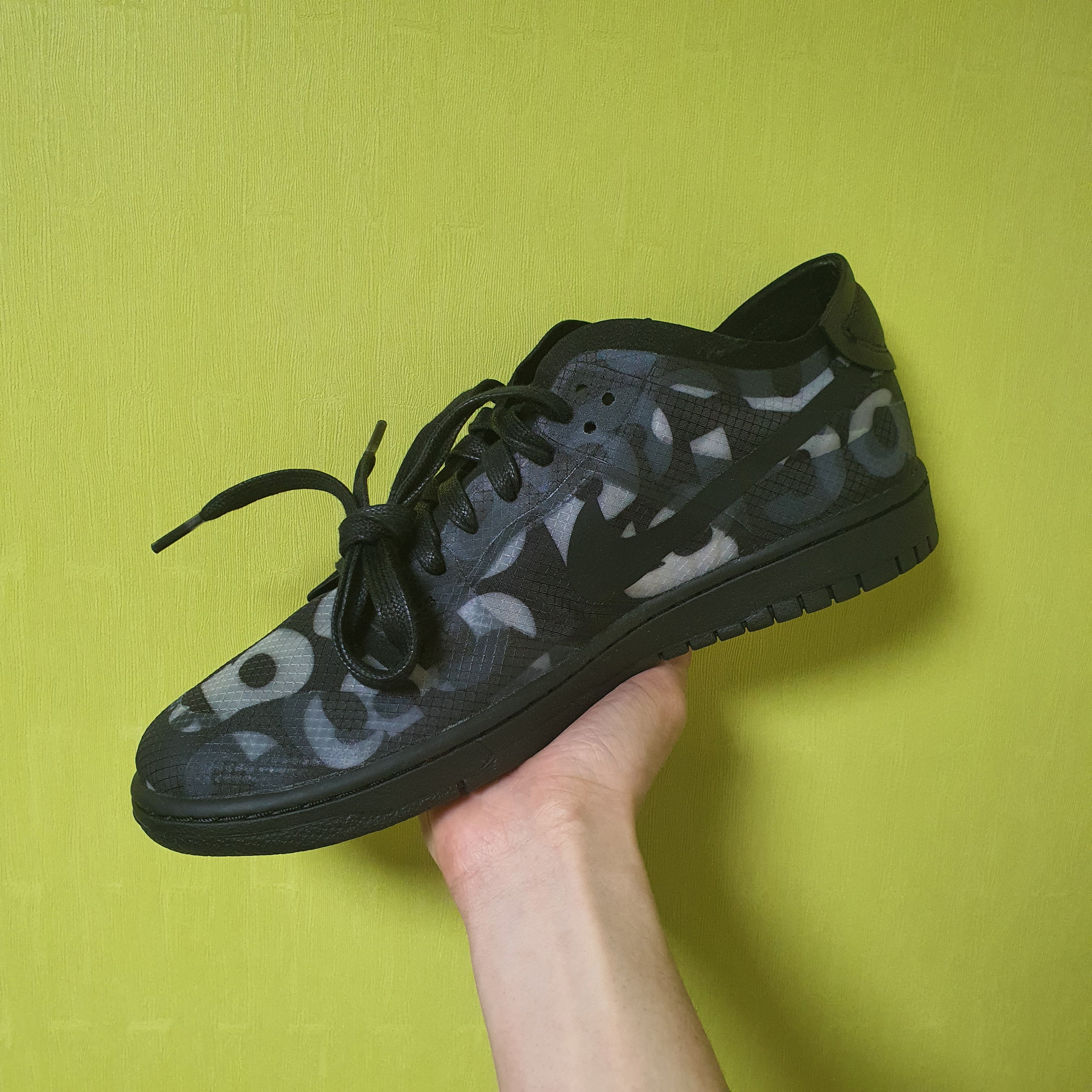 (W) Nike x Comme des Garcons Dunk Low Print 착용 스타일