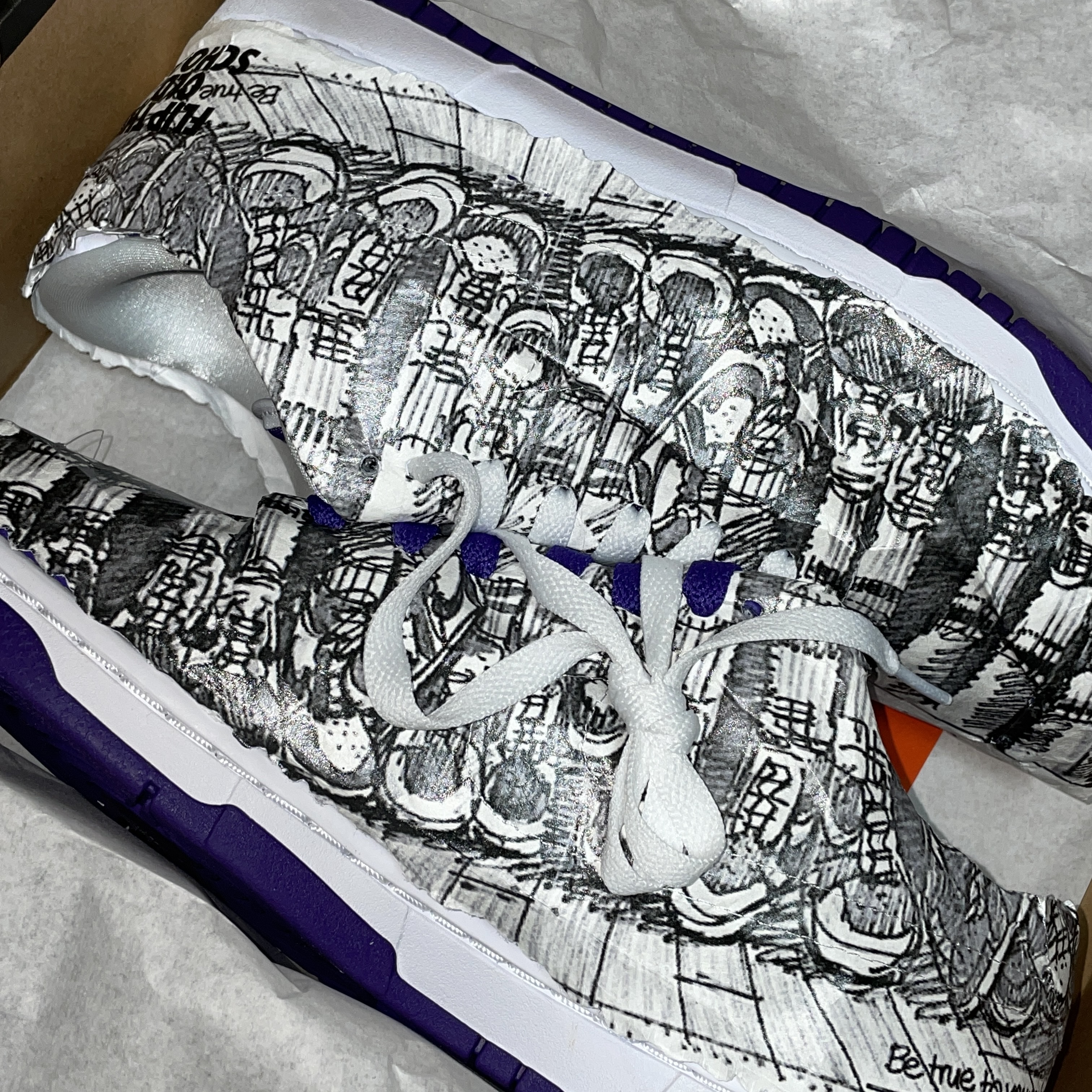 (W) Nike Dunk Low SE Flip 착용 스타일