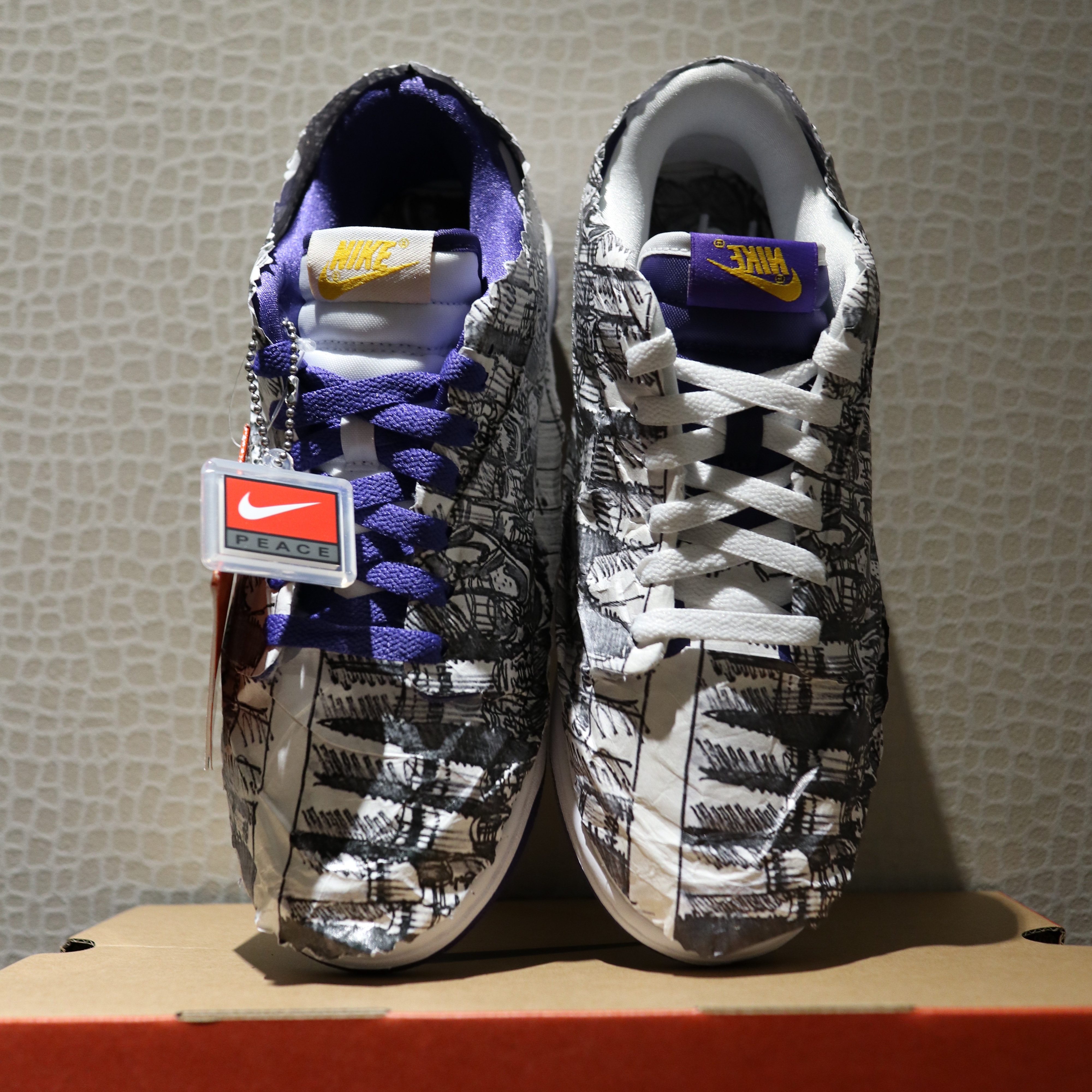(W) Nike Dunk Low SE Flip 착용 스타일 - 4