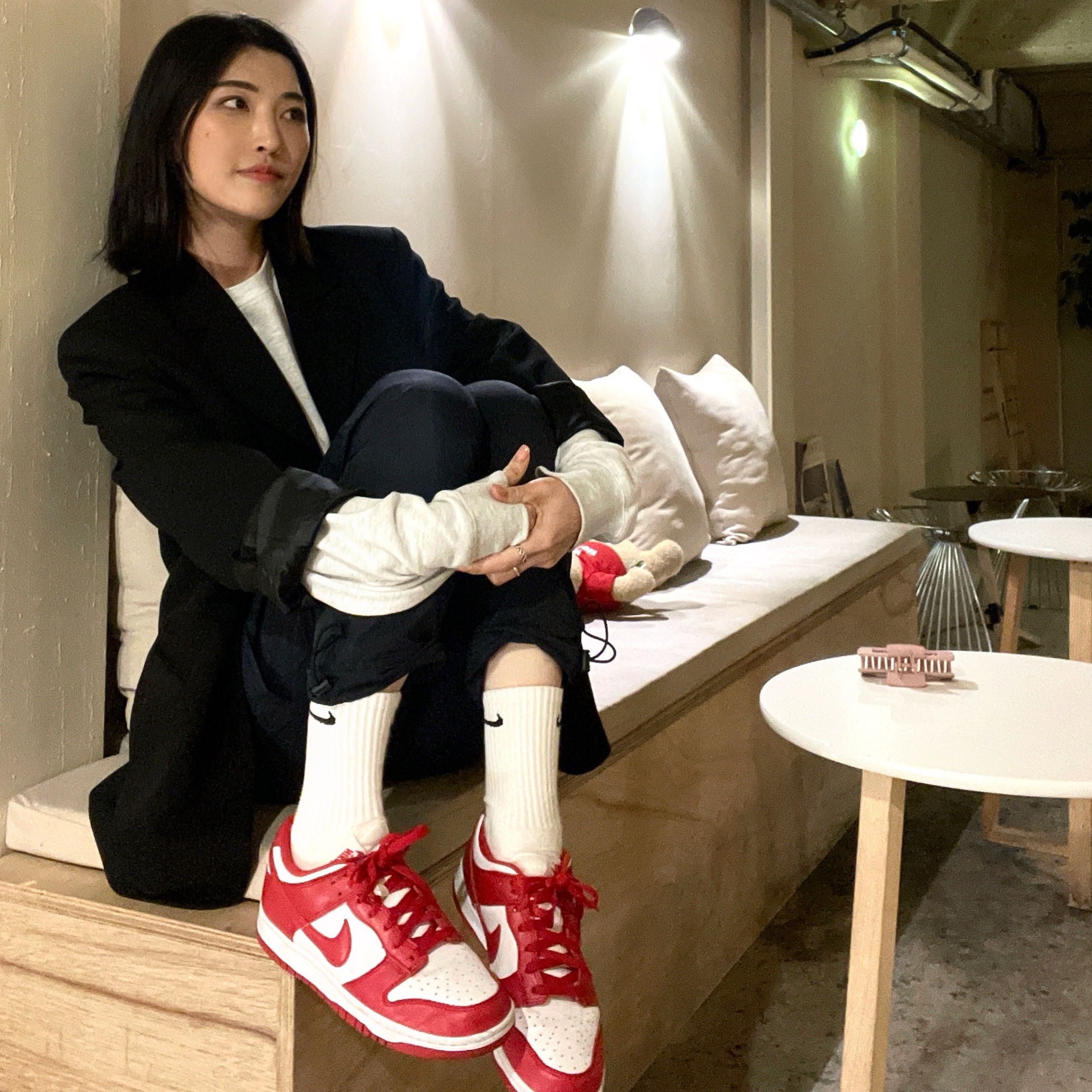 Nike Dunk Low SP University Red 2020 착용 스타일