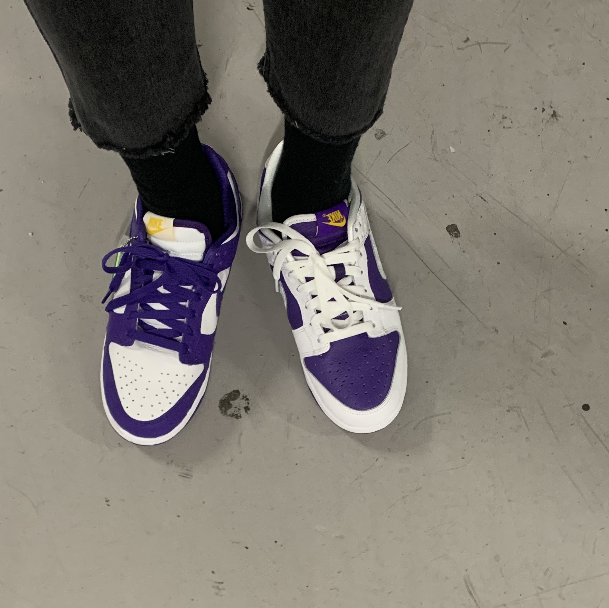 (W) Nike Dunk Low SE Flip 착용 스타일