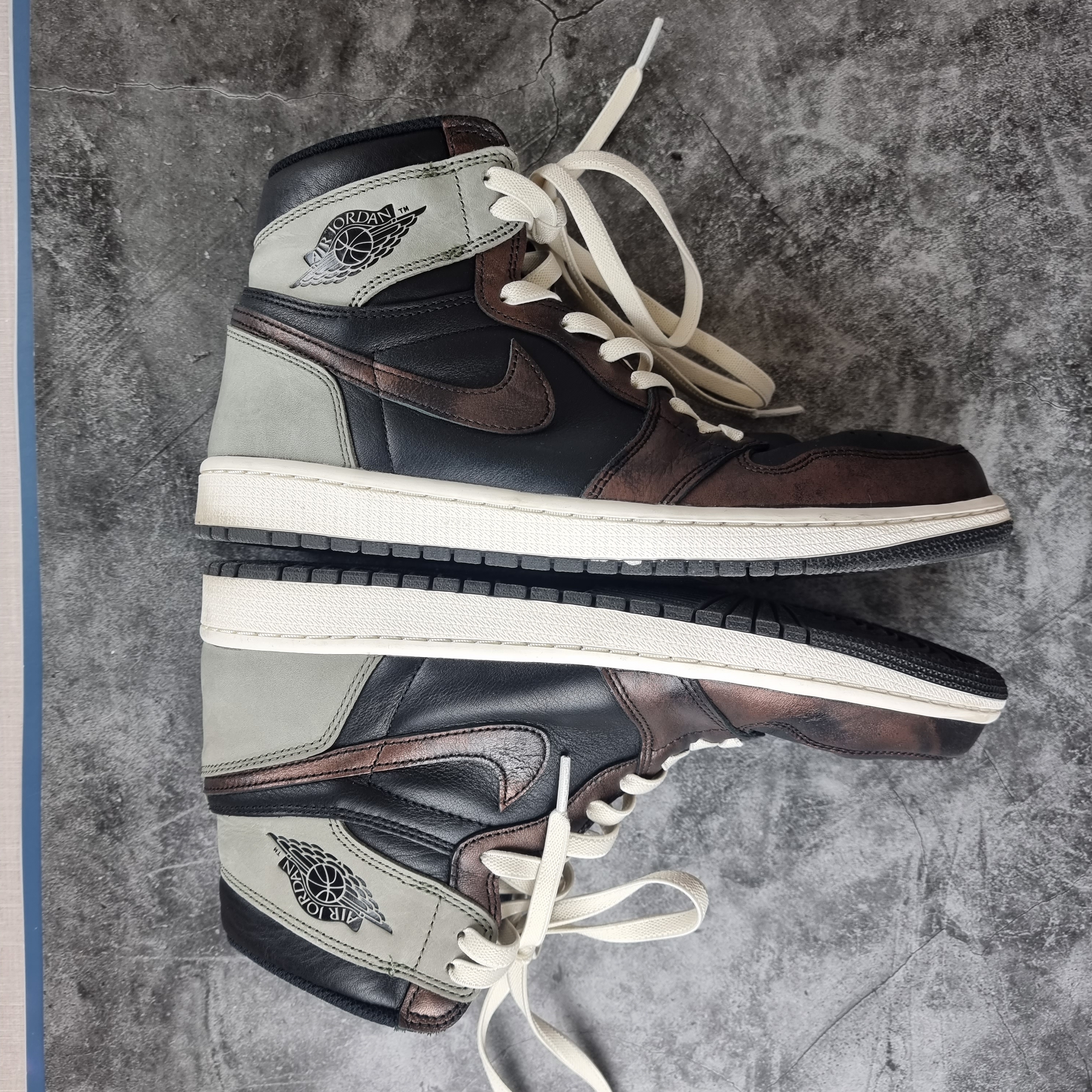 Jordan 1 Retro High OG Rust Shadow 착용 스타일 - 1