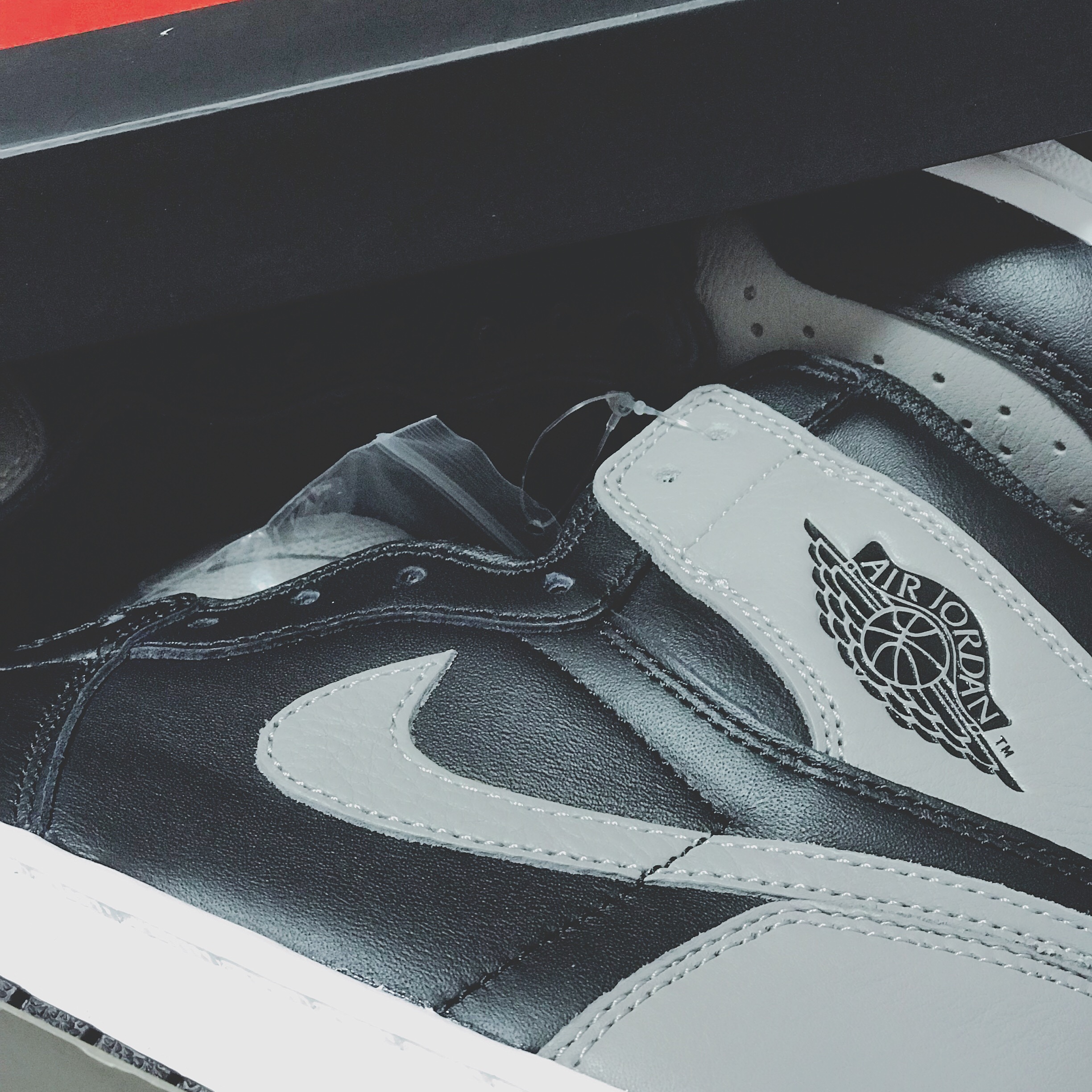 Jordan 1 Retro High OG Shadow 2018 착용 스타일 - 1