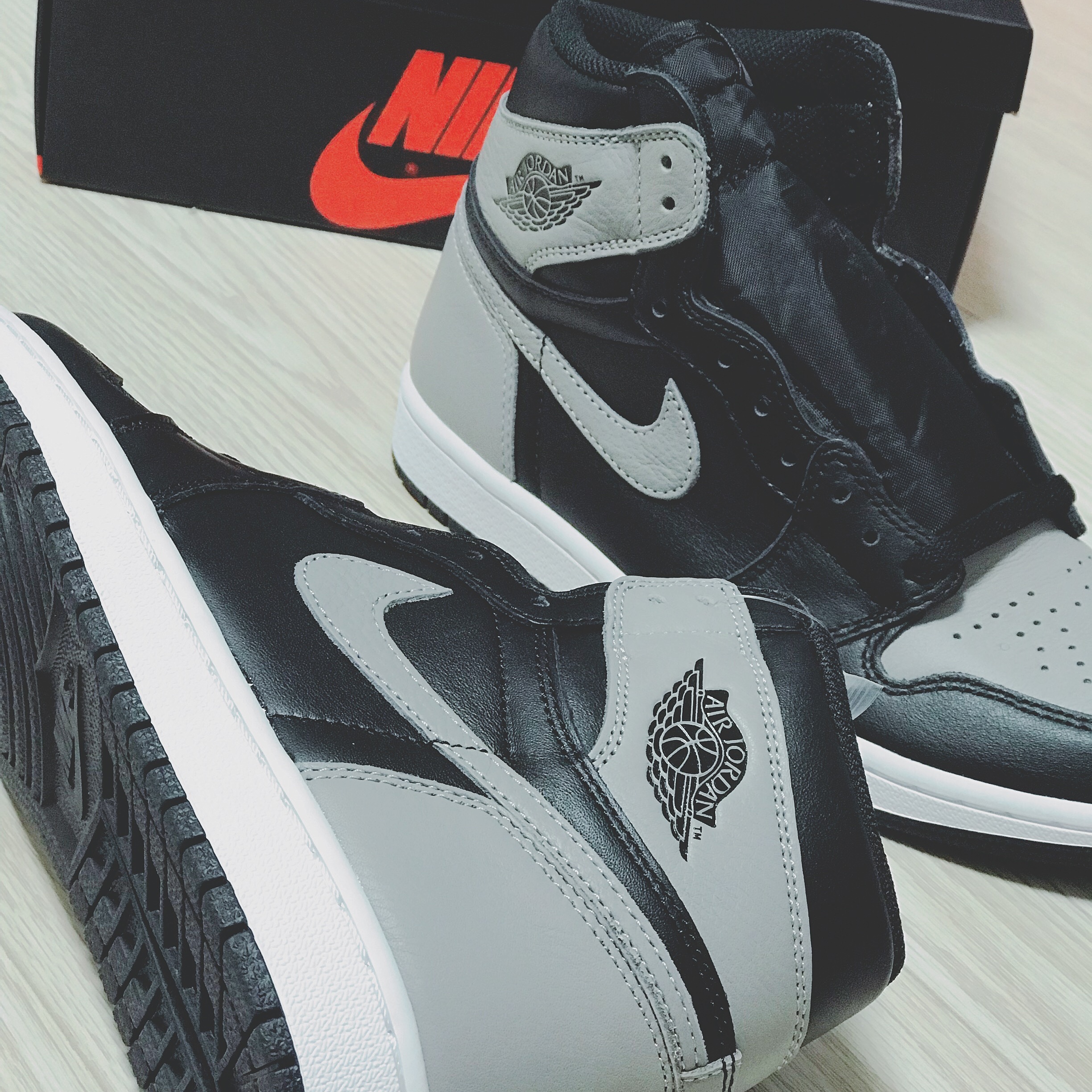 Jordan 1 Retro High OG Shadow 2018 착용 스타일 - 3