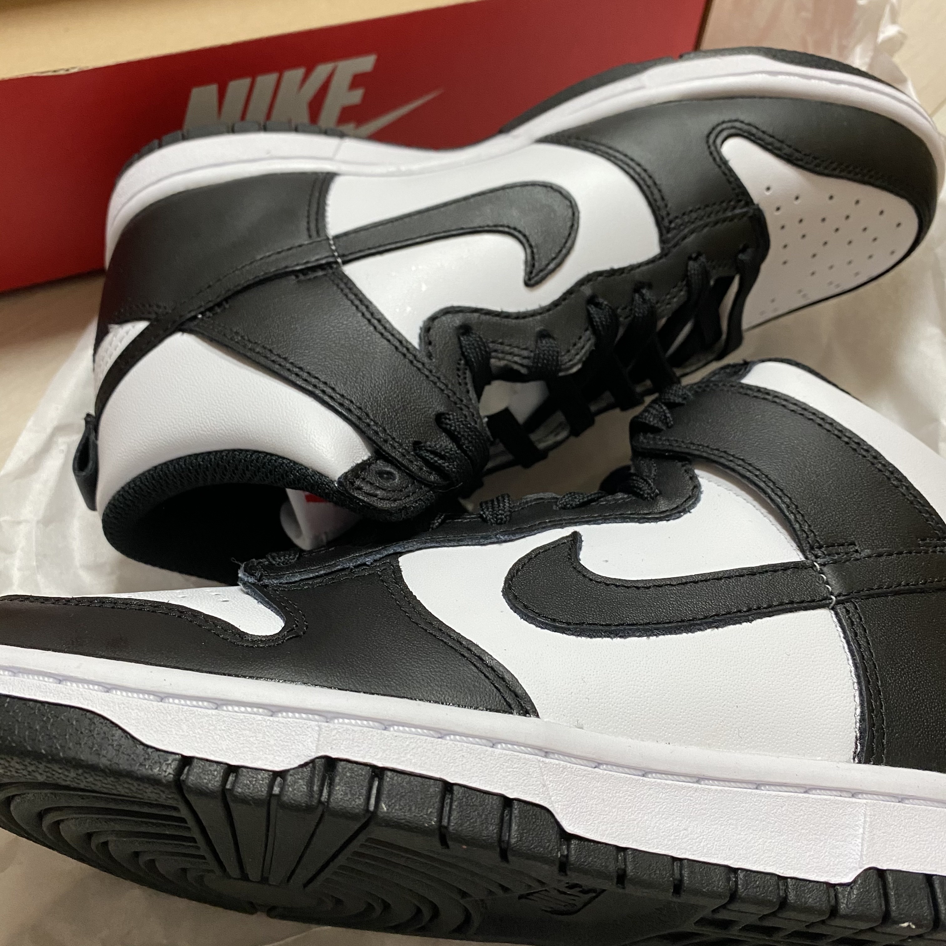 Nike Dunk High Retro Black and White, (W) Nike Dunk High Black and White 착용 스타일