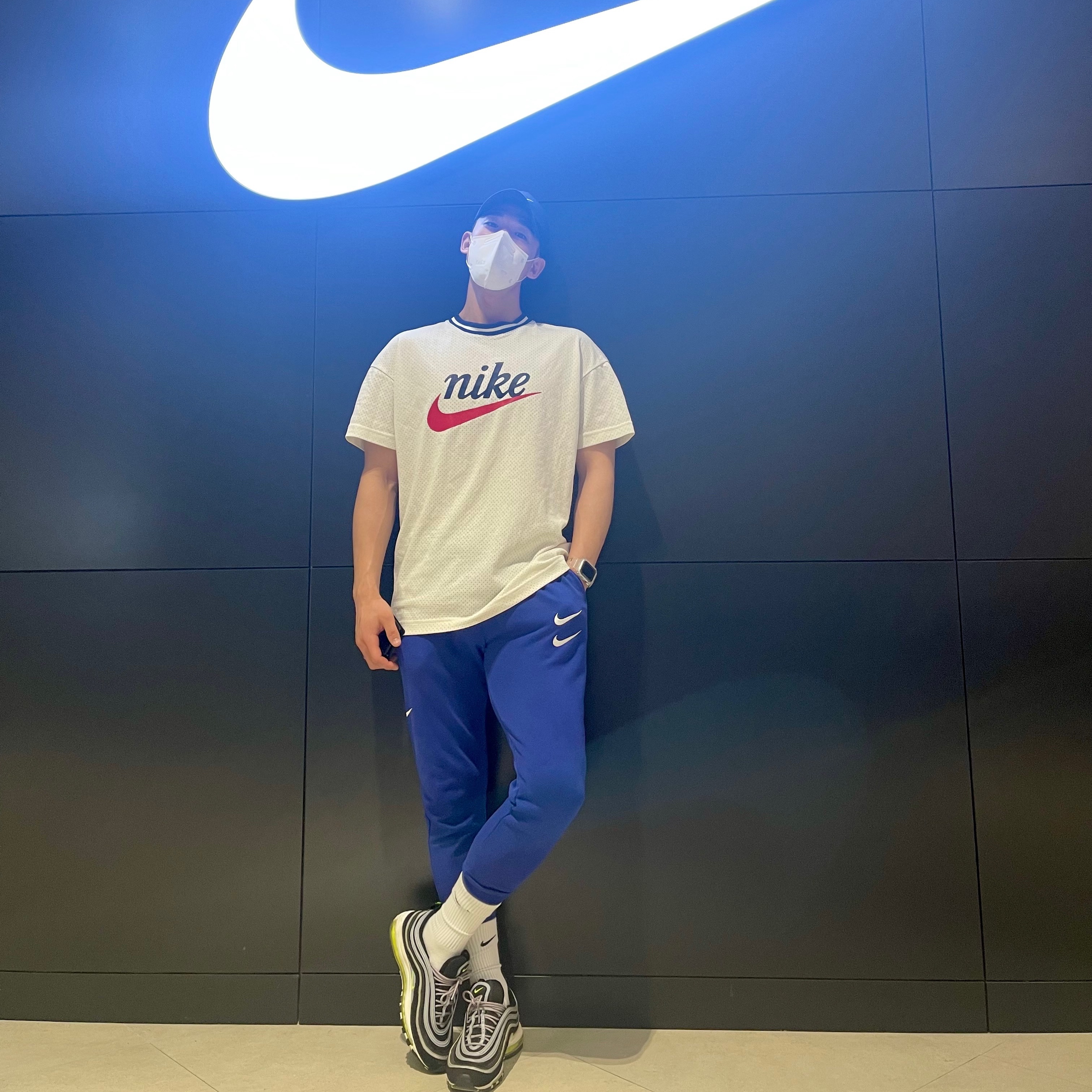 Nike Air Max 97 OG Black Volt Asia 착용 스타일