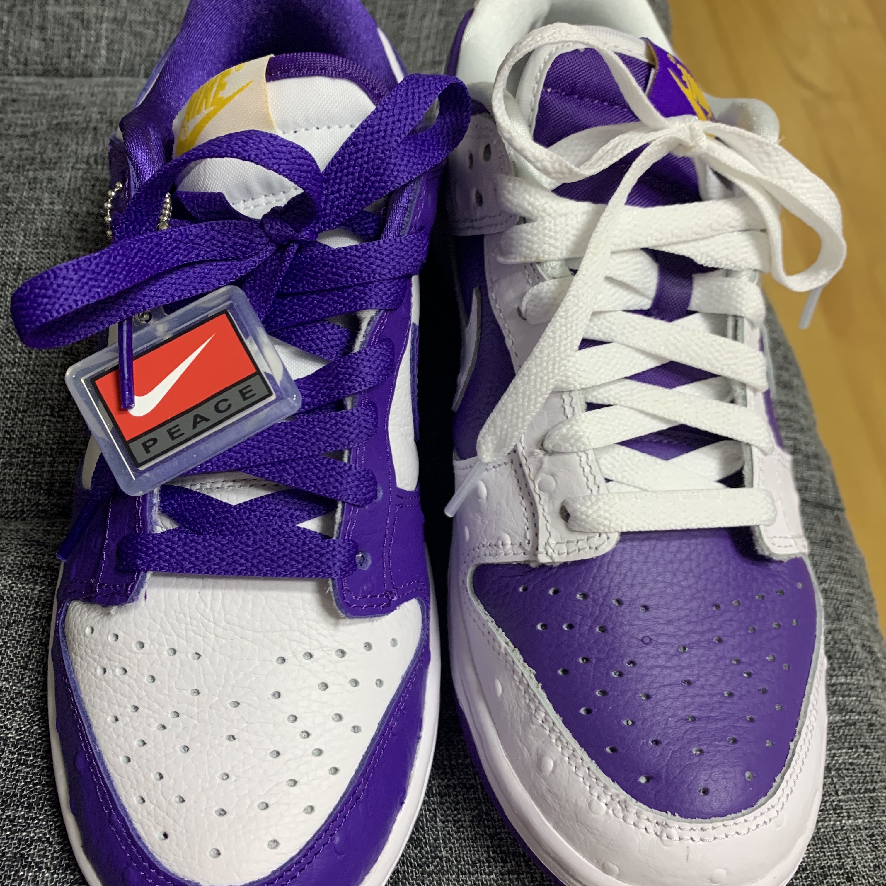 (W) Nike Dunk Low SE Flip 착용 스타일 - 1
