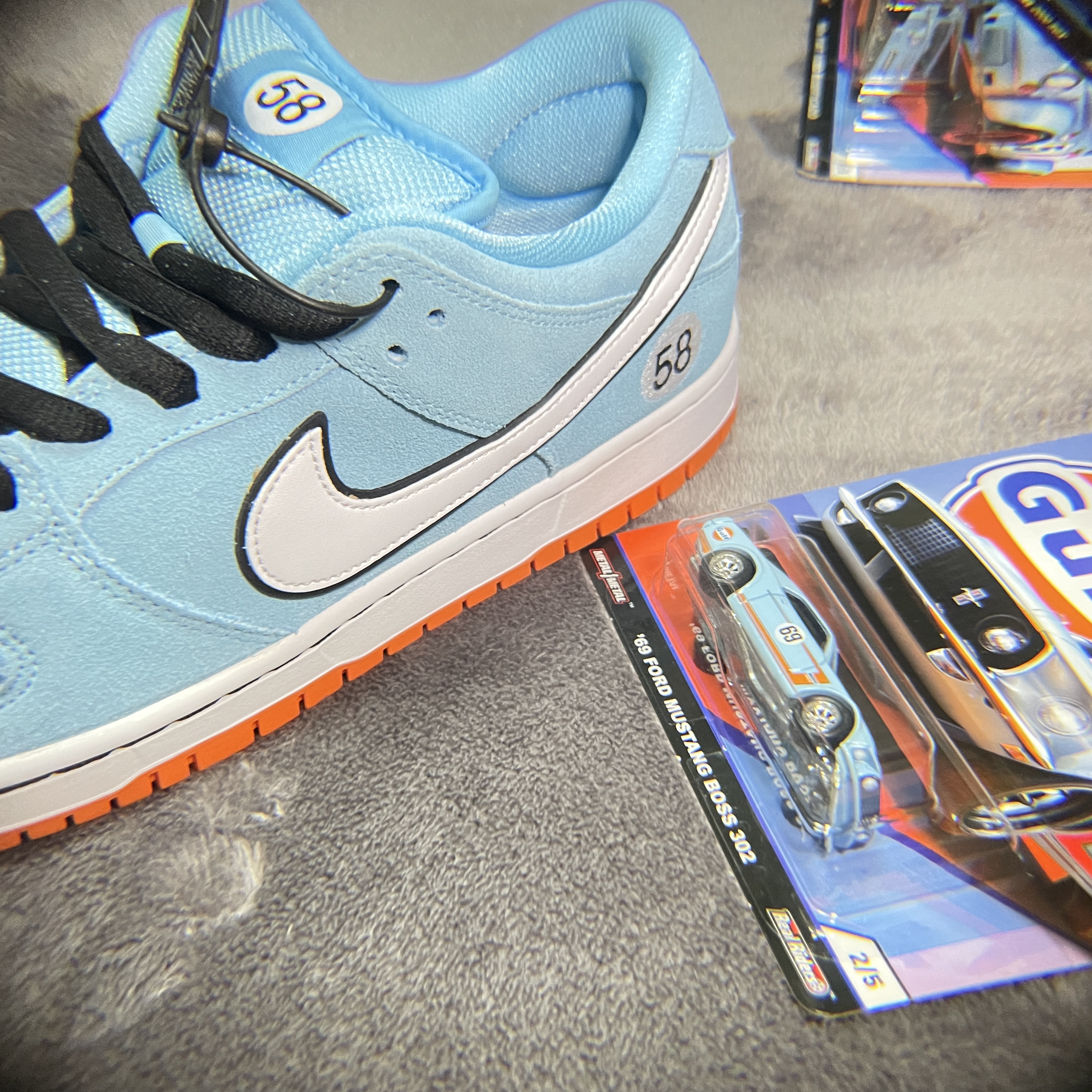 Nike SB Dunk Low Pro Blue Chill 착용 스타일 - 2