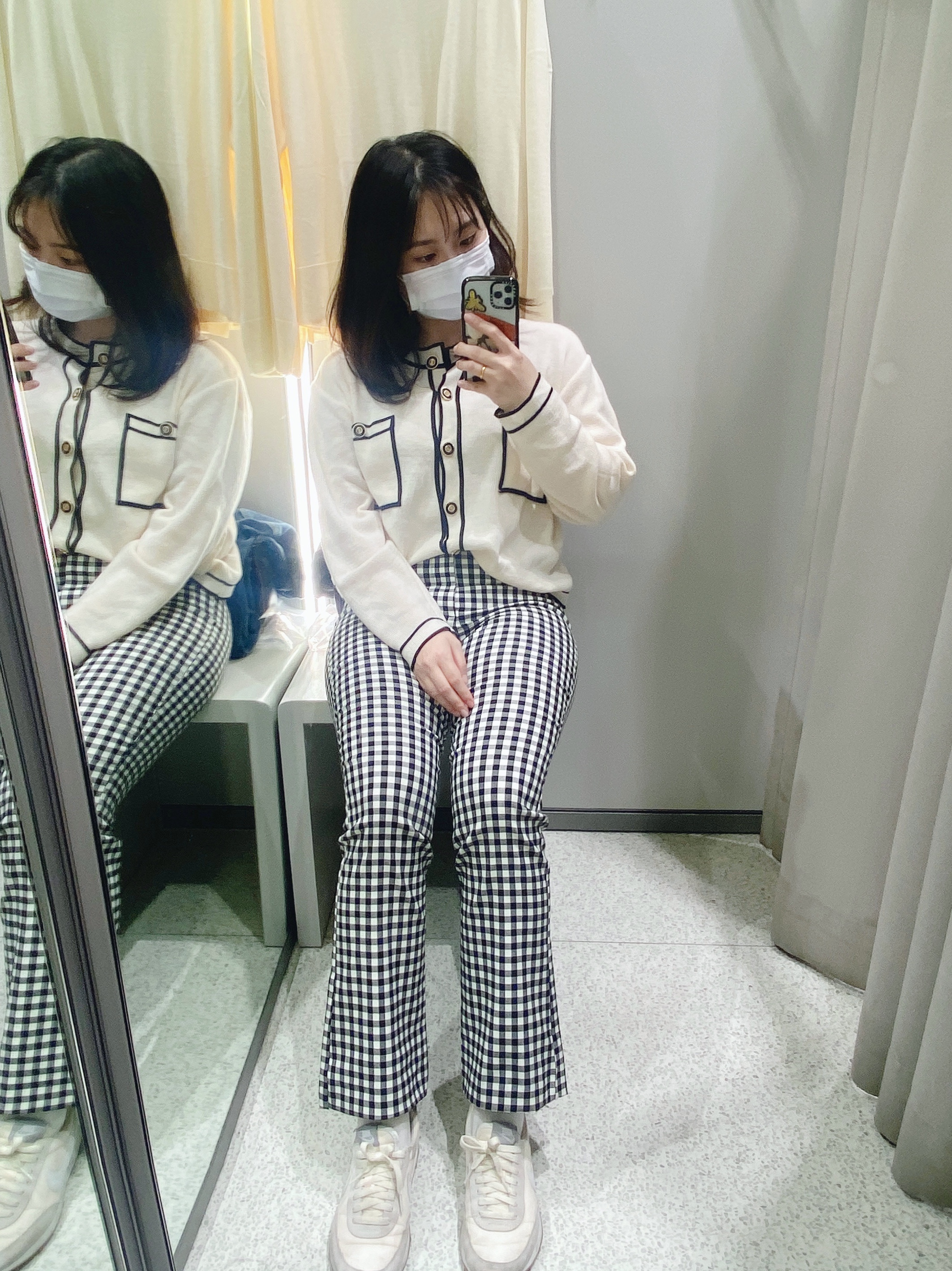 (W) Nike Daybreak Summit White 착용 스타일