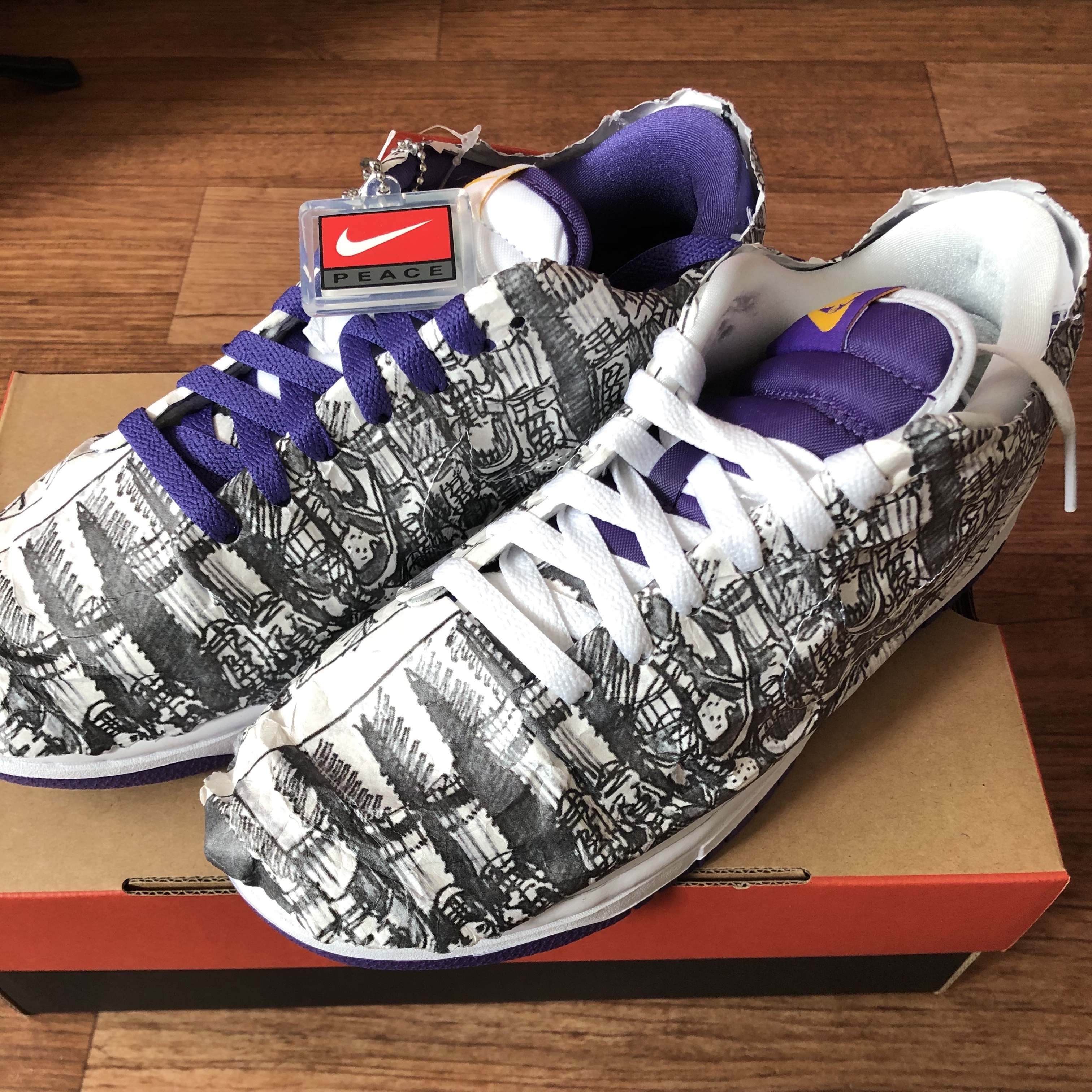 (W) Nike Dunk Low SE Flip 착용 스타일 - 1