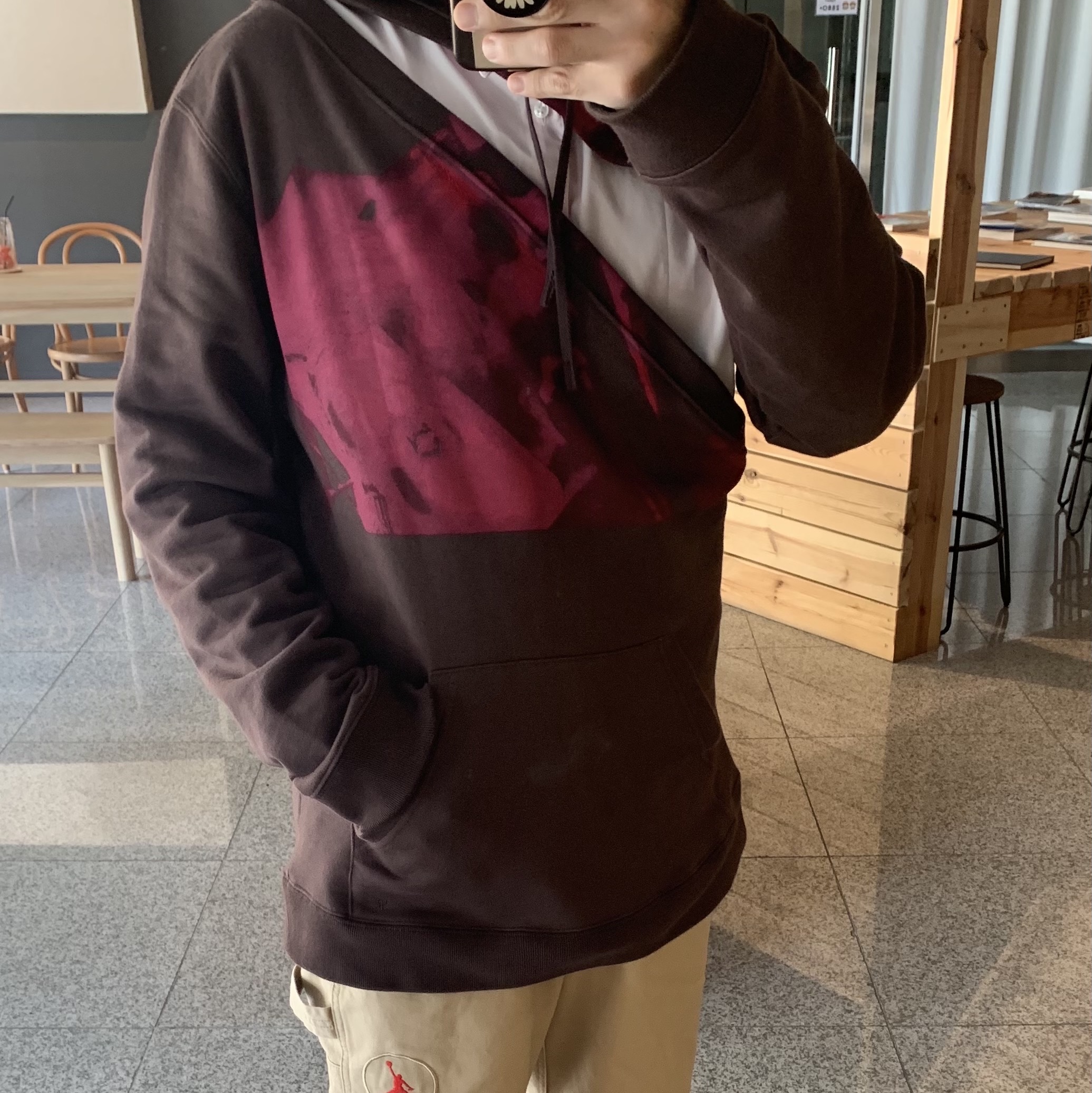 Jordan x Travis Scott Canvas Pants - Asia, Jordan 1 x Travis Scott Retro High OG SP Mocha 착용 스타일 - 2