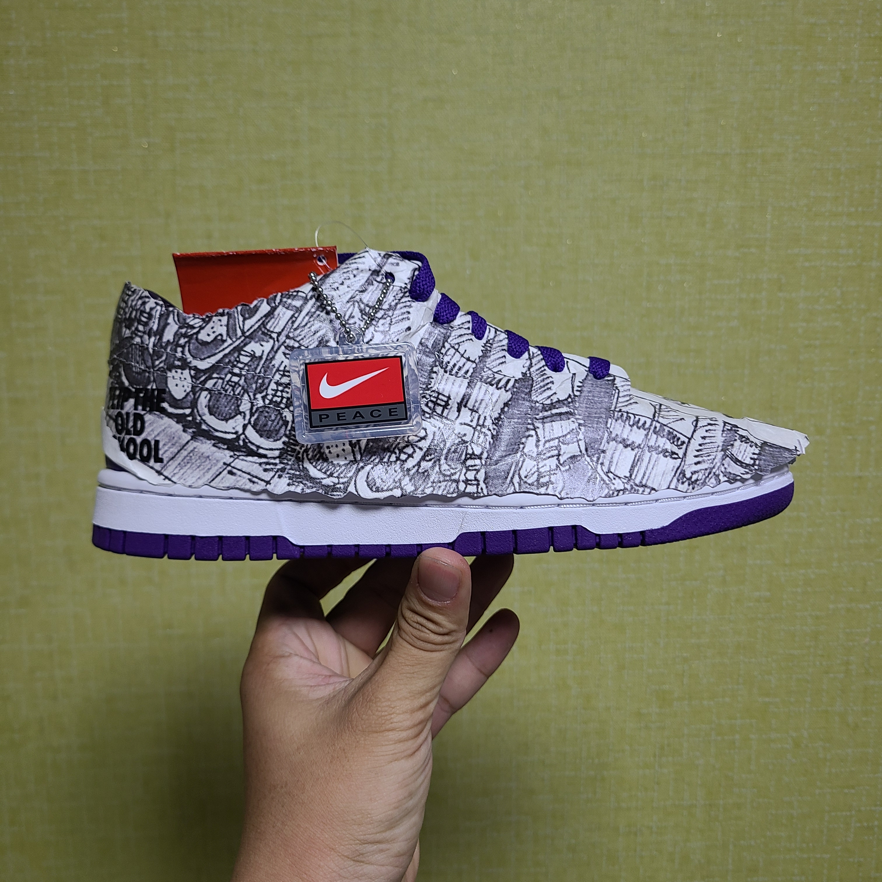 (W) Nike Dunk Low SE Flip 착용 스타일 - 2