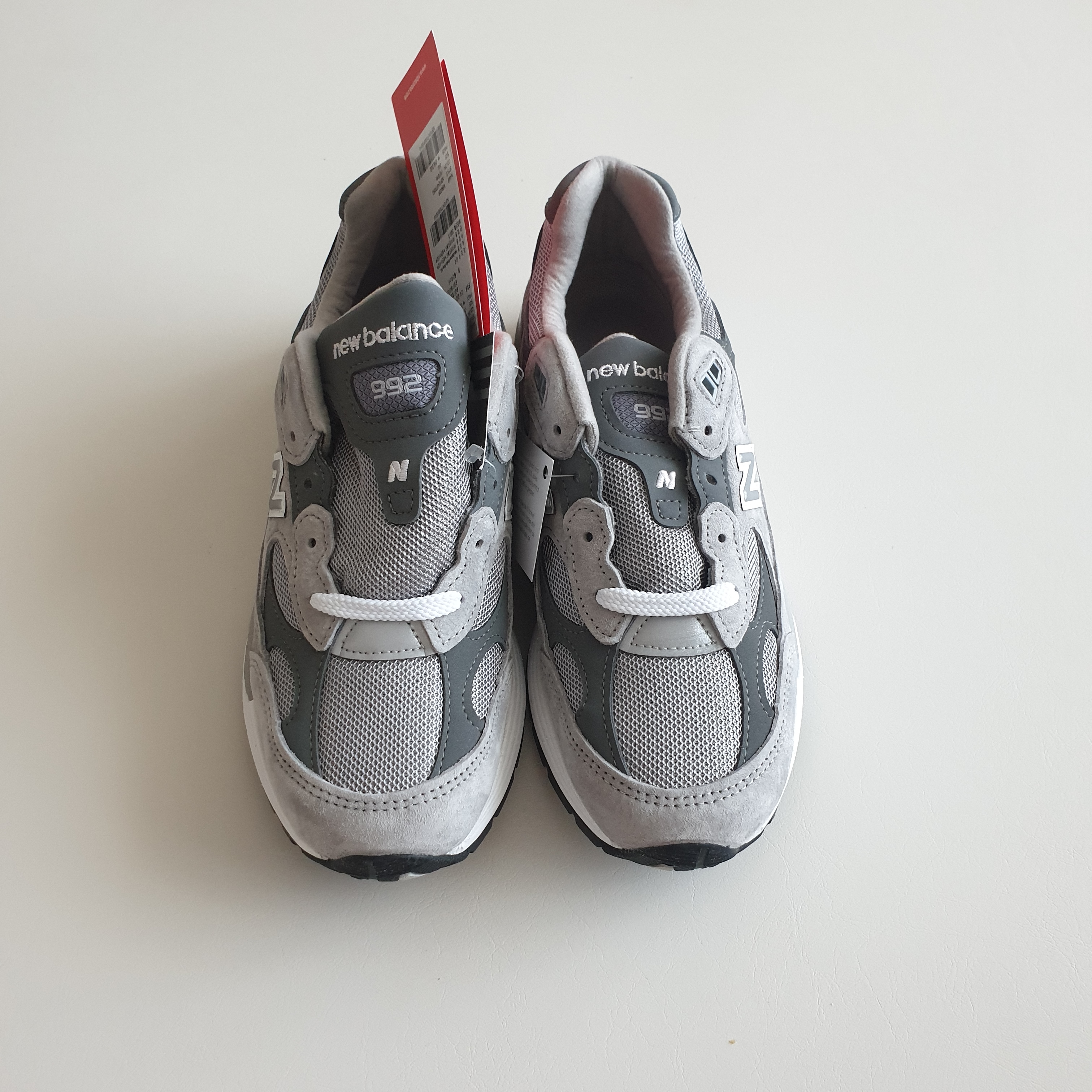 New Balance 992 Made in USA Grey - D Standard 착용 스타일