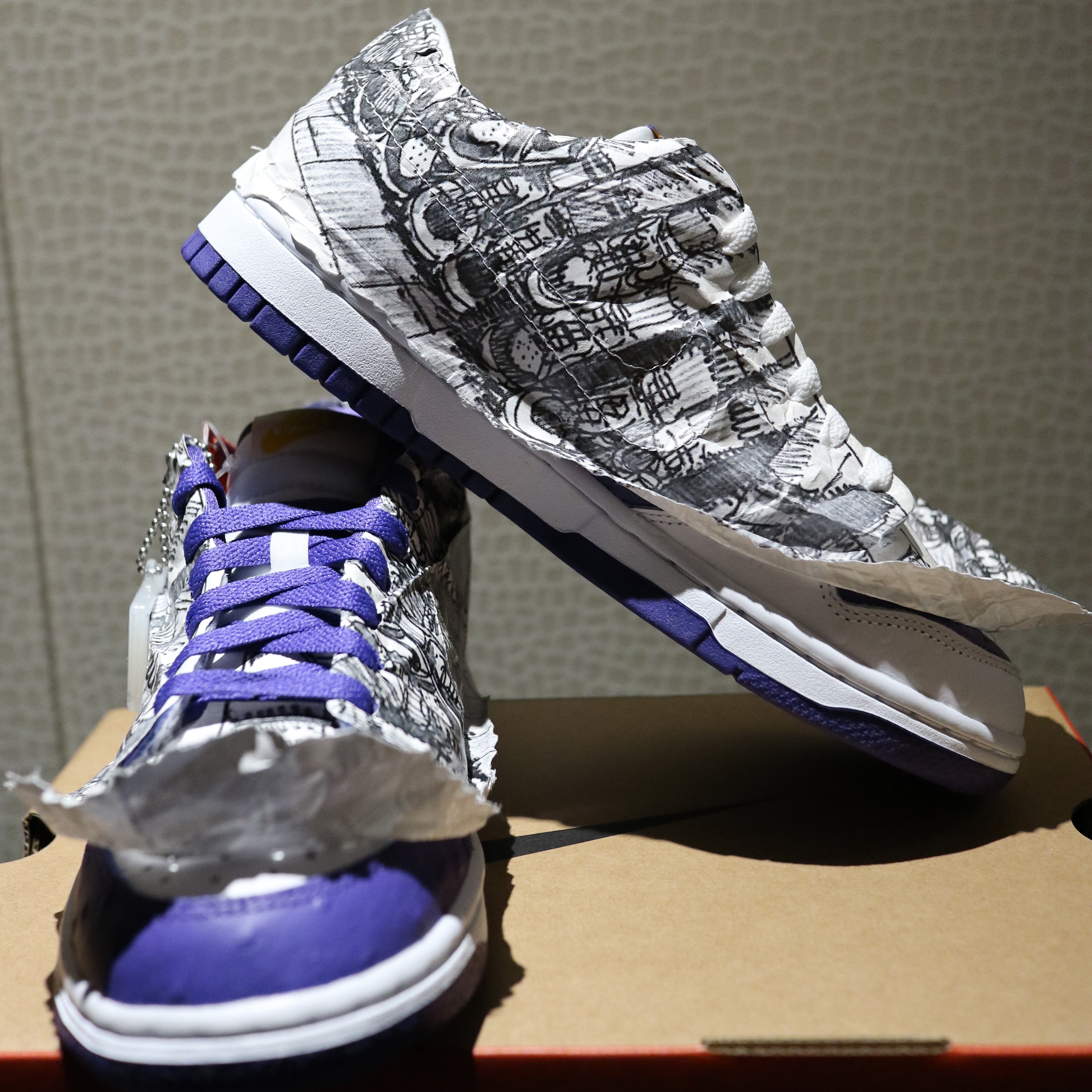 (W) Nike Dunk Low SE Flip 착용 스타일 - 2