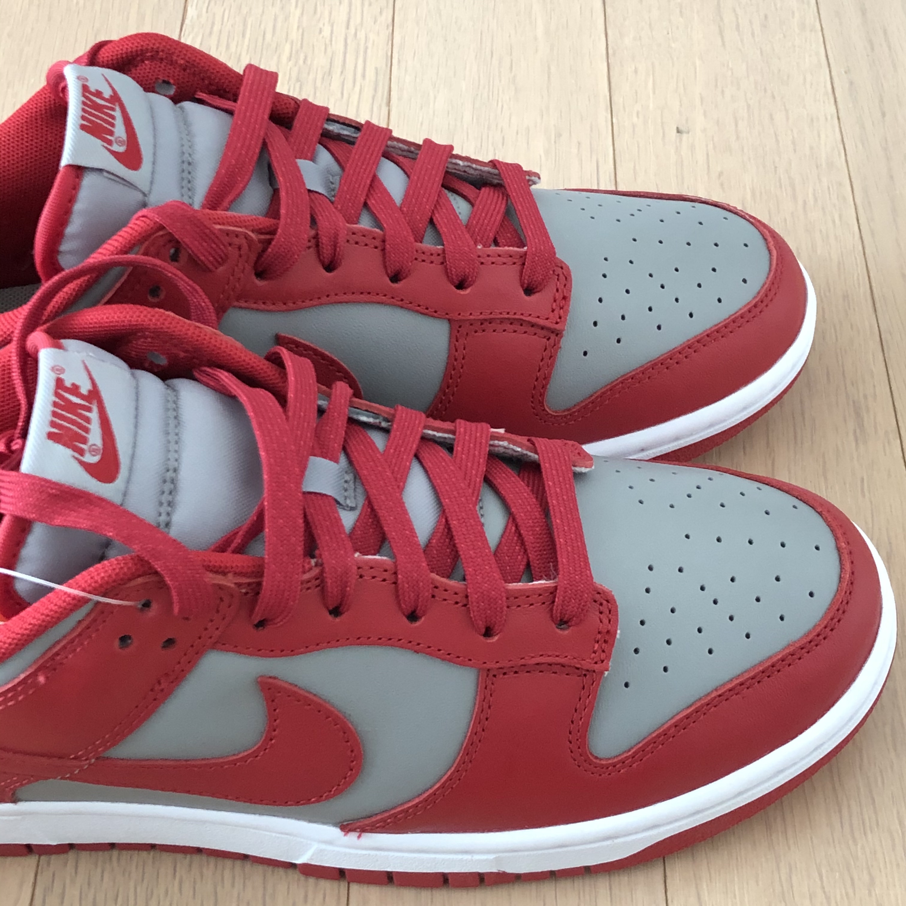 Nike Dunk Low Retro Medium Grey 착용 스타일 - 3
