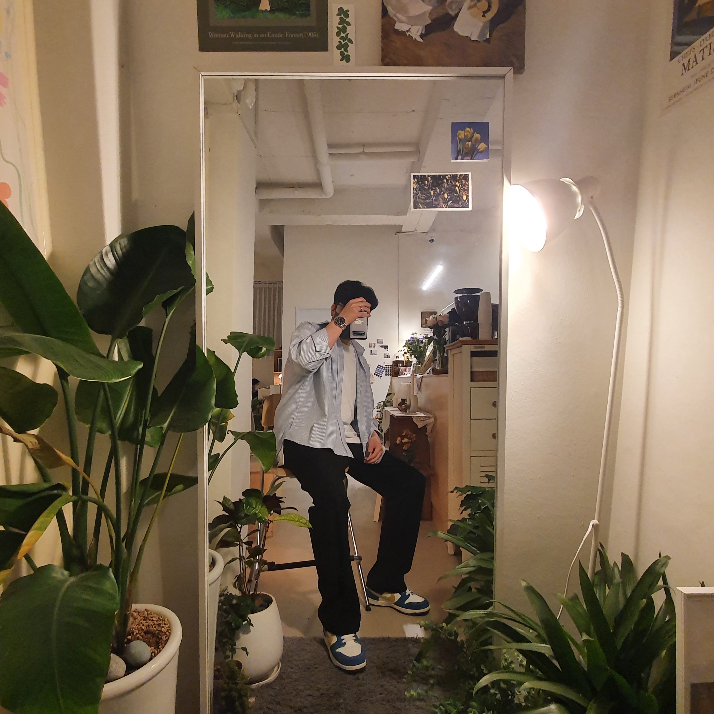 Nike x Kasina Dunk Low 80's Bus 착용 스타일