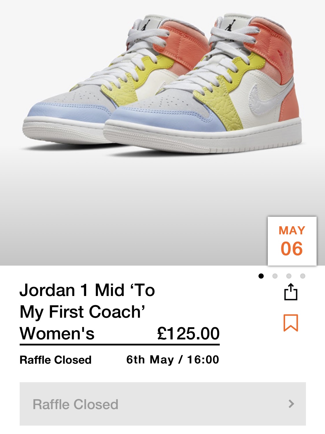 (W) Jordan 1 Mid To My First Coach 착용 스타일 - 2