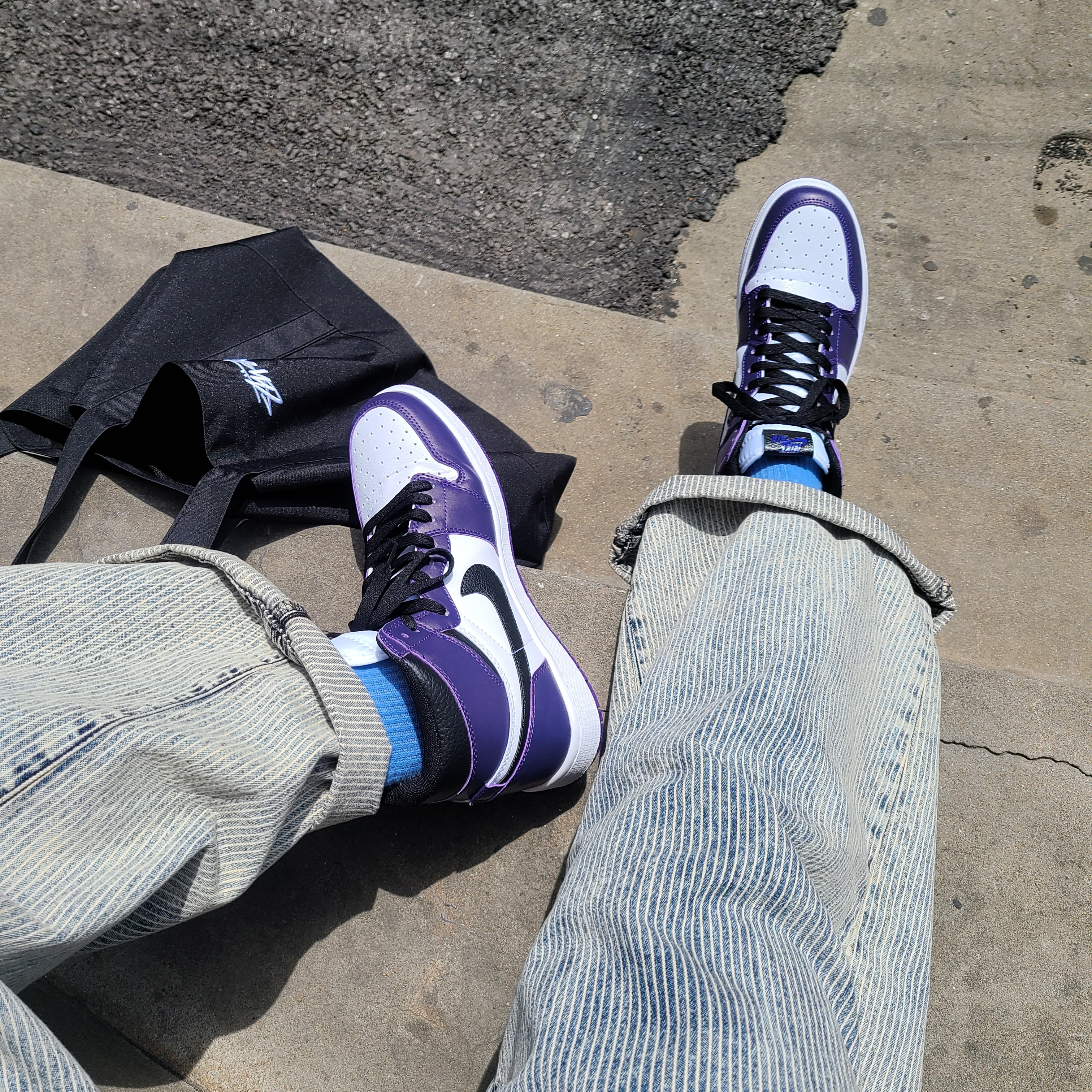 Jordan 1 Retro High OG Court Purple 2020 착용 스타일