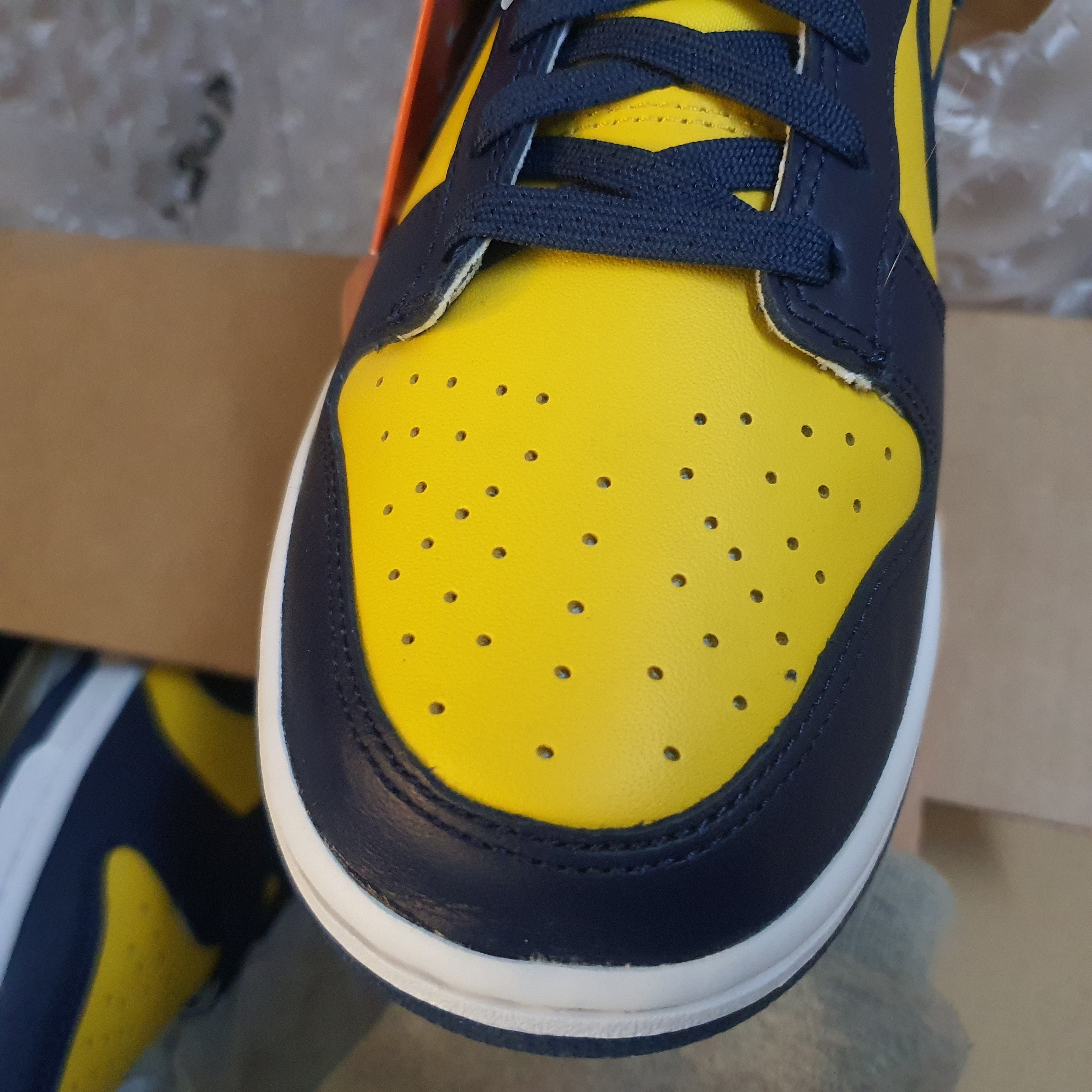Nike Dunk Low Retro Varsity Maize 착용 스타일 - 4