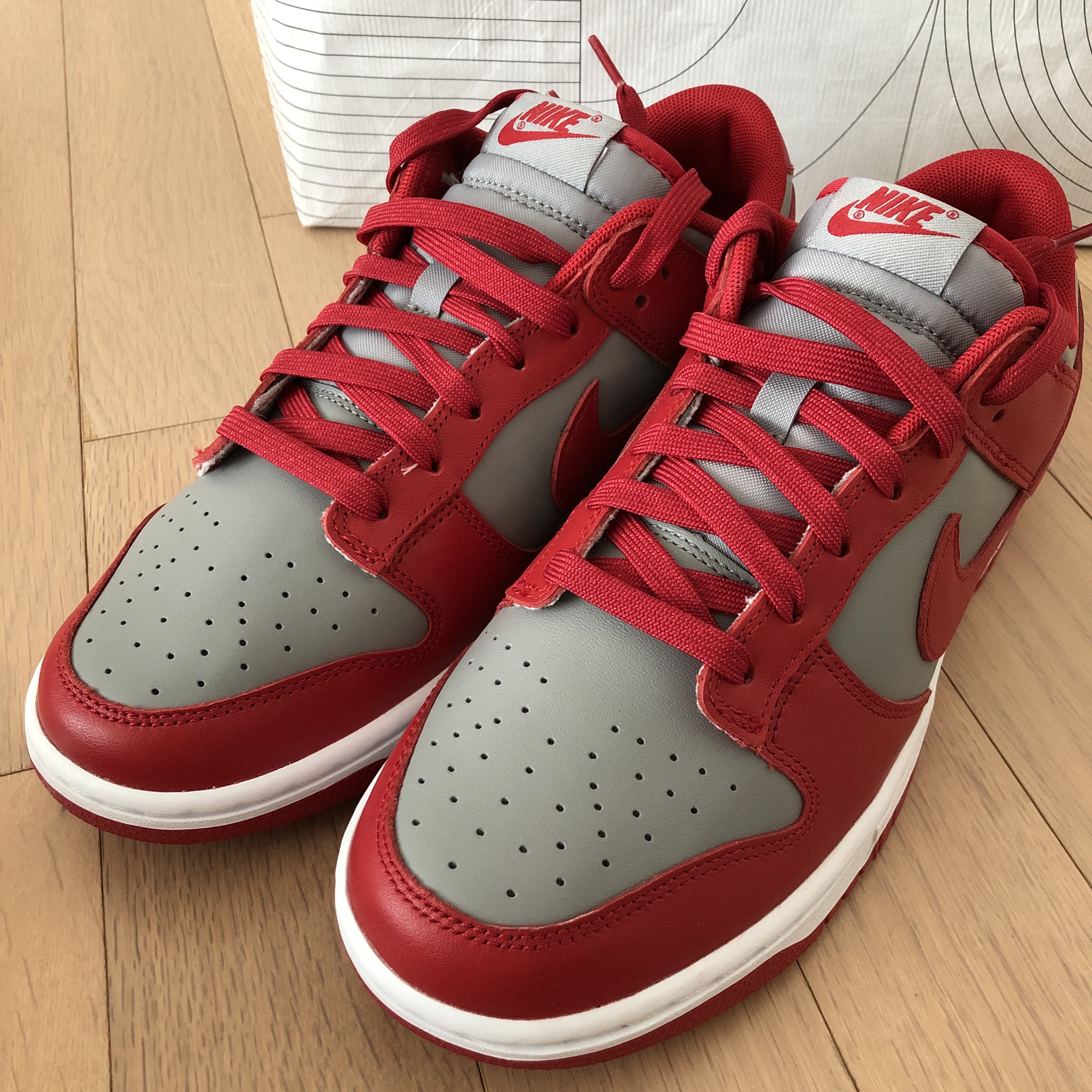 Nike Dunk Low Retro Medium Grey 착용 스타일 - 2