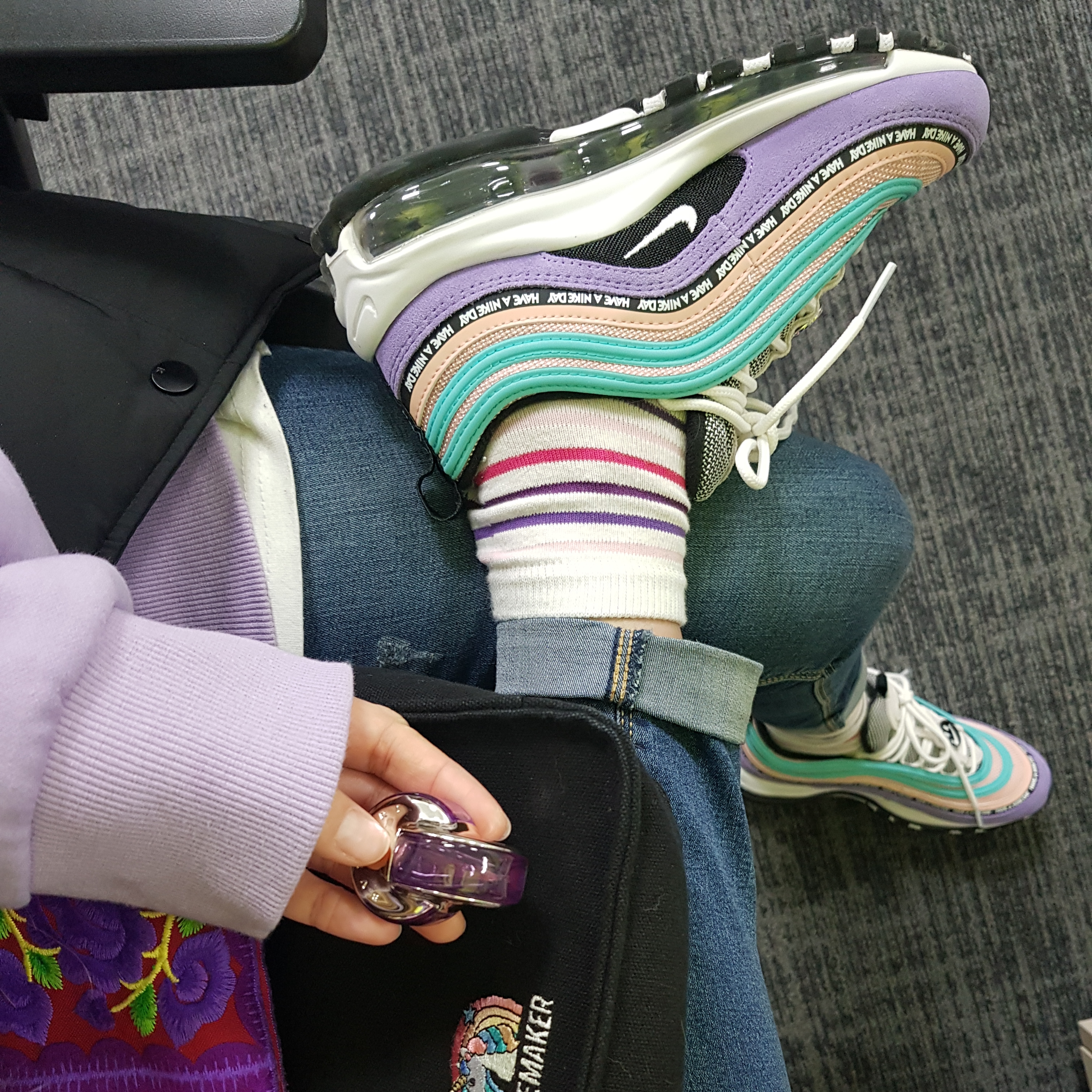 (GS) Nike Air Max 97 Have a Nike Day 착용 스타일 - 1