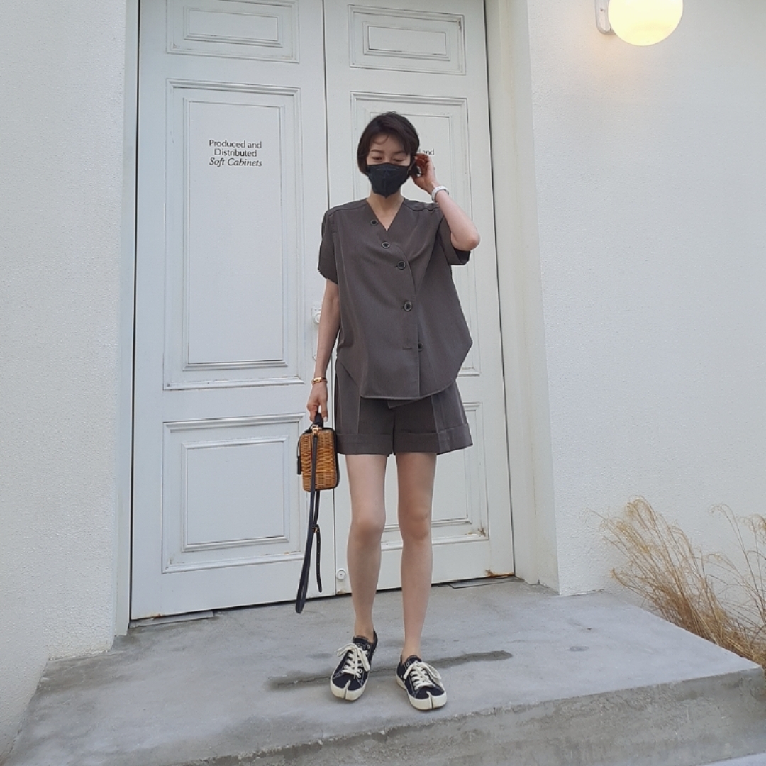 Maison Margiela Tabi Low Black 착용 스타일